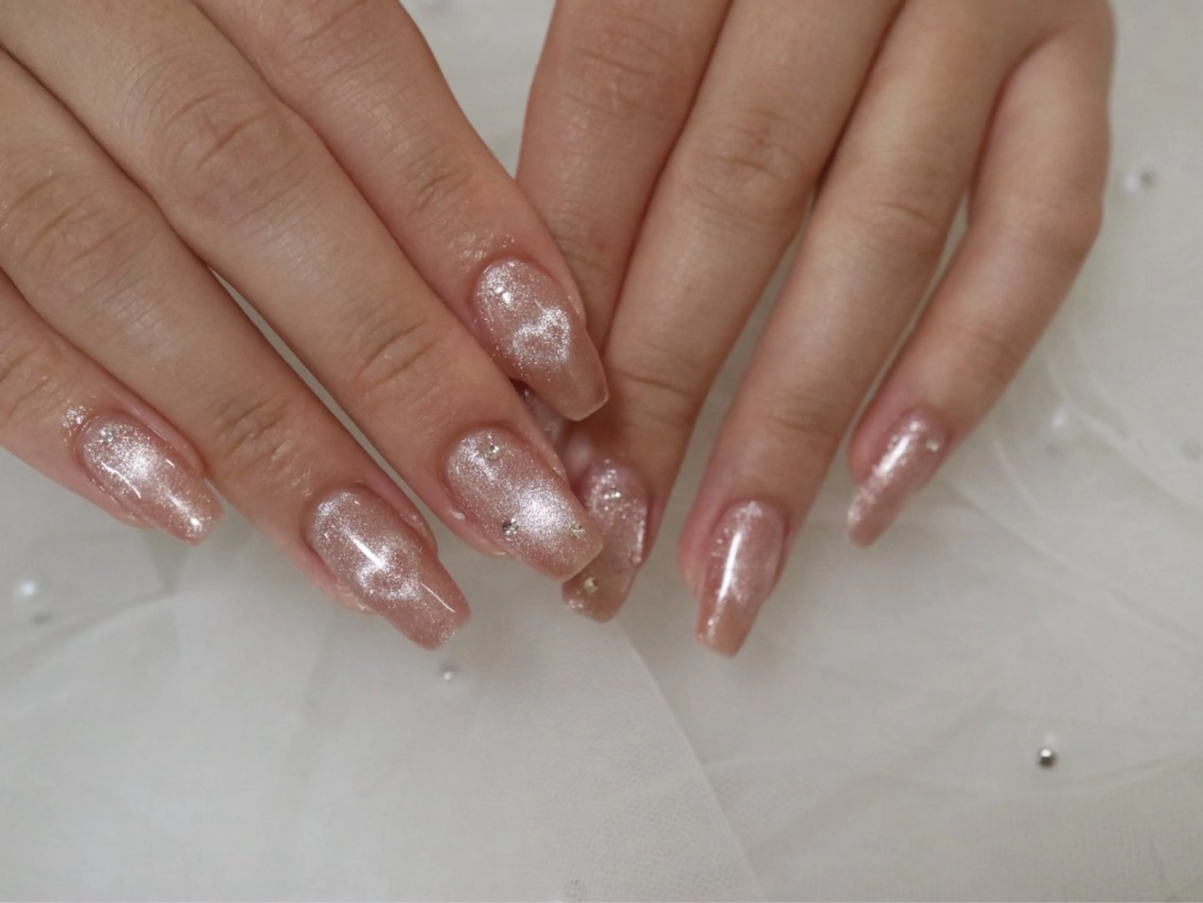 ネイル ハンドネイル なつか🍒口コミ好評 駅近1分 パラジェルのネイルデザイン