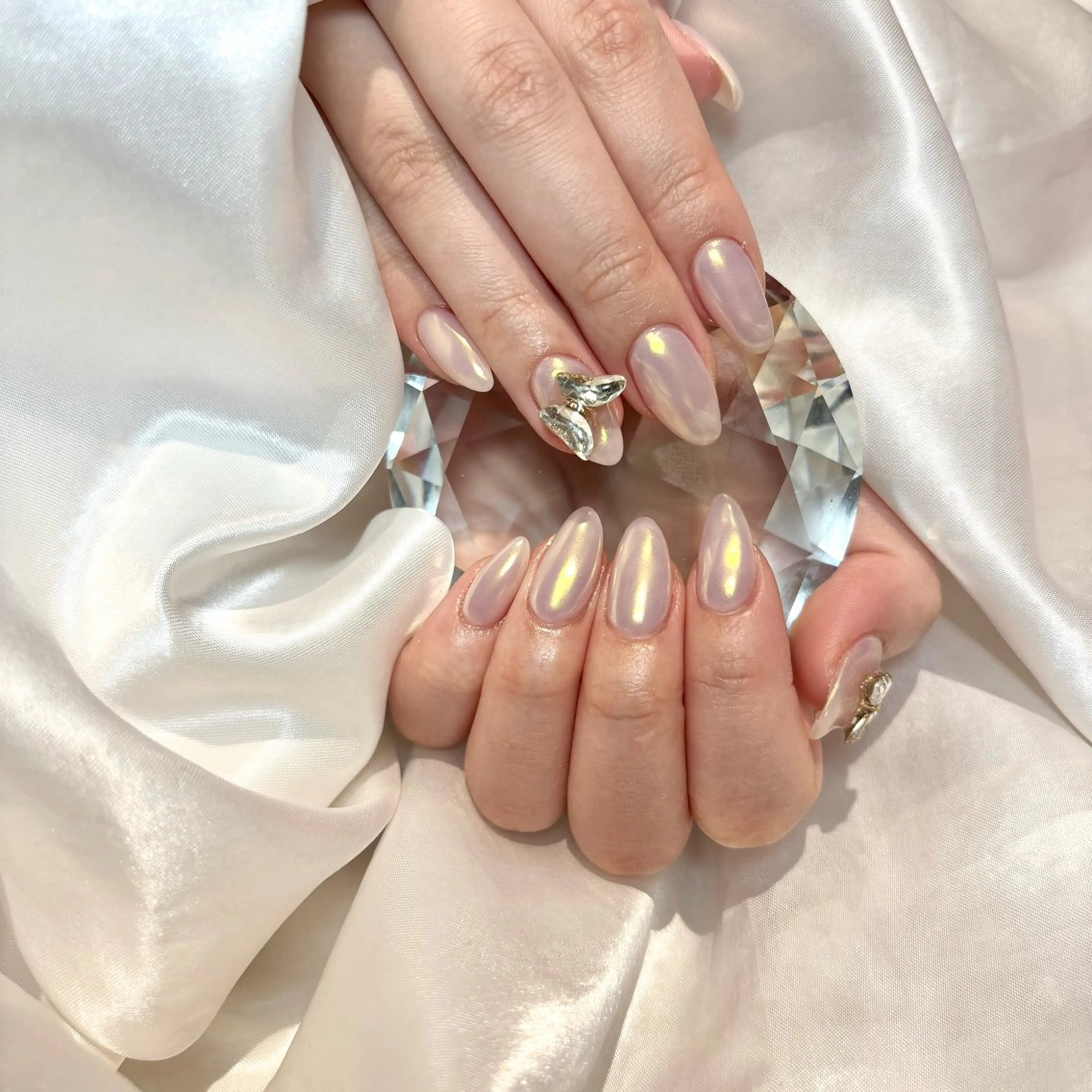 【HAND】オフあり🍒オーロラorミラーワンカラーの写真