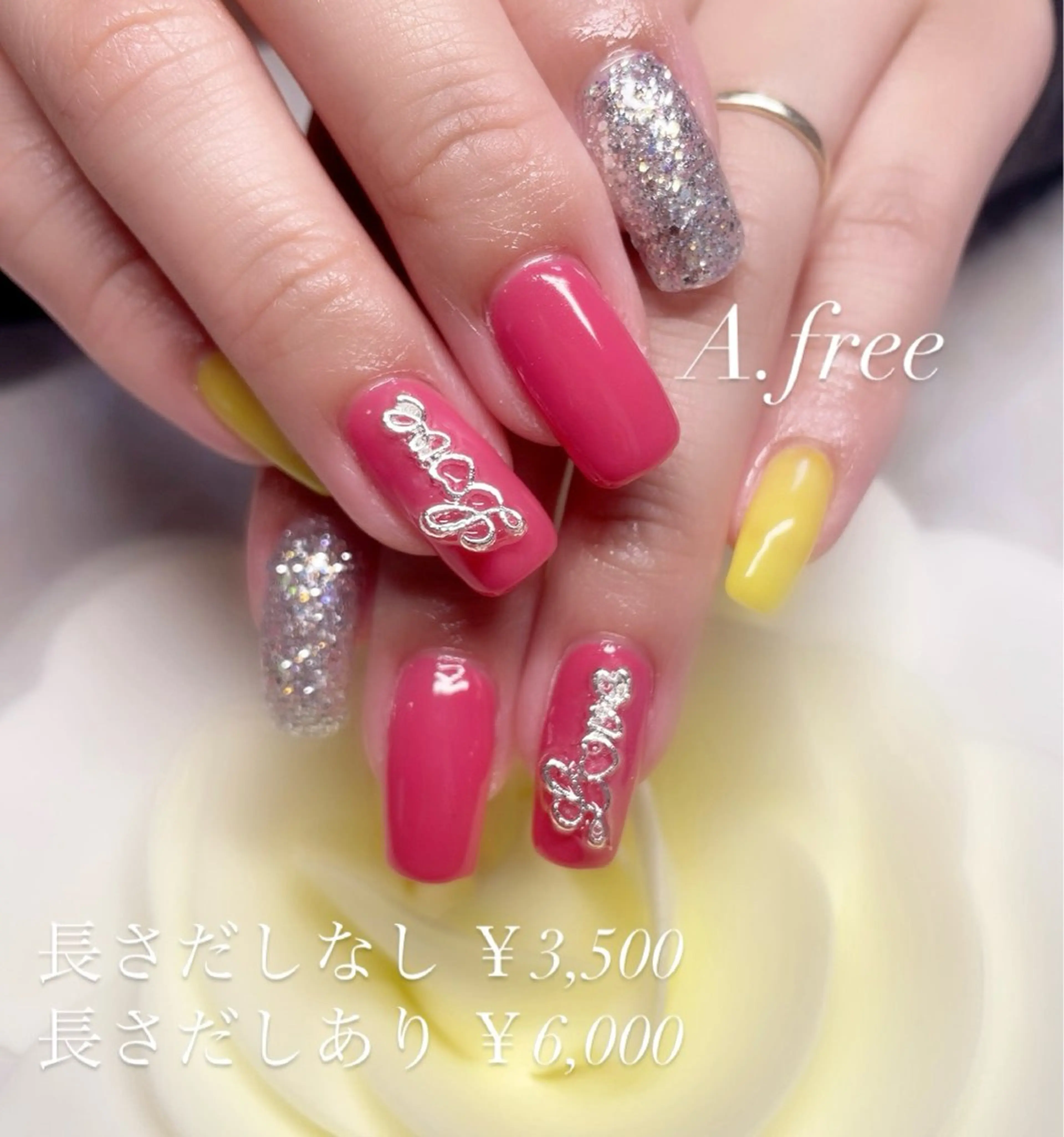 ネイル A.free✧*｡ アレルギー対応✧*｡のネイルデザイン