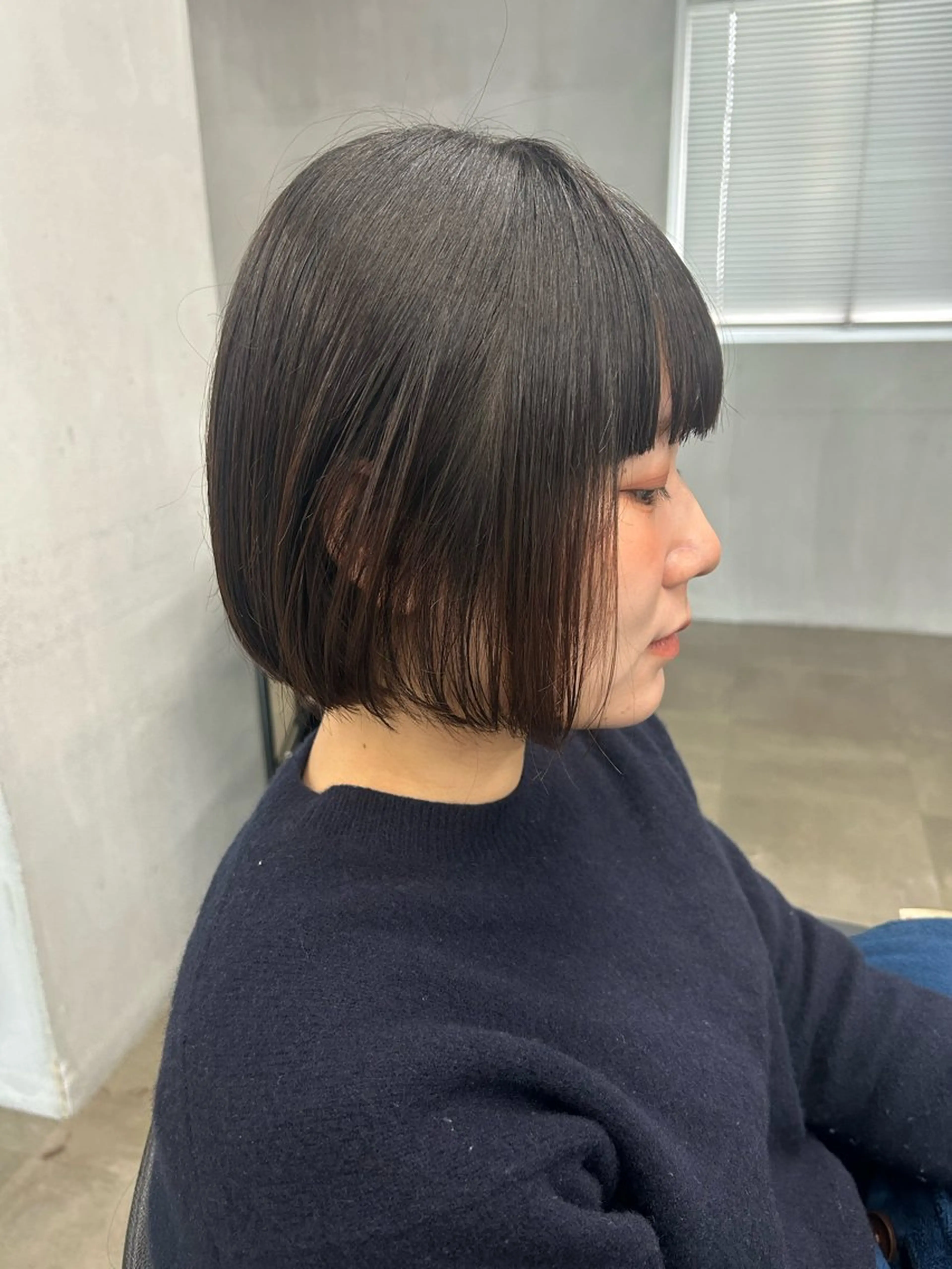 ショート ボブ カット トリートメント #tag  田島 純奈のヘアスタイル