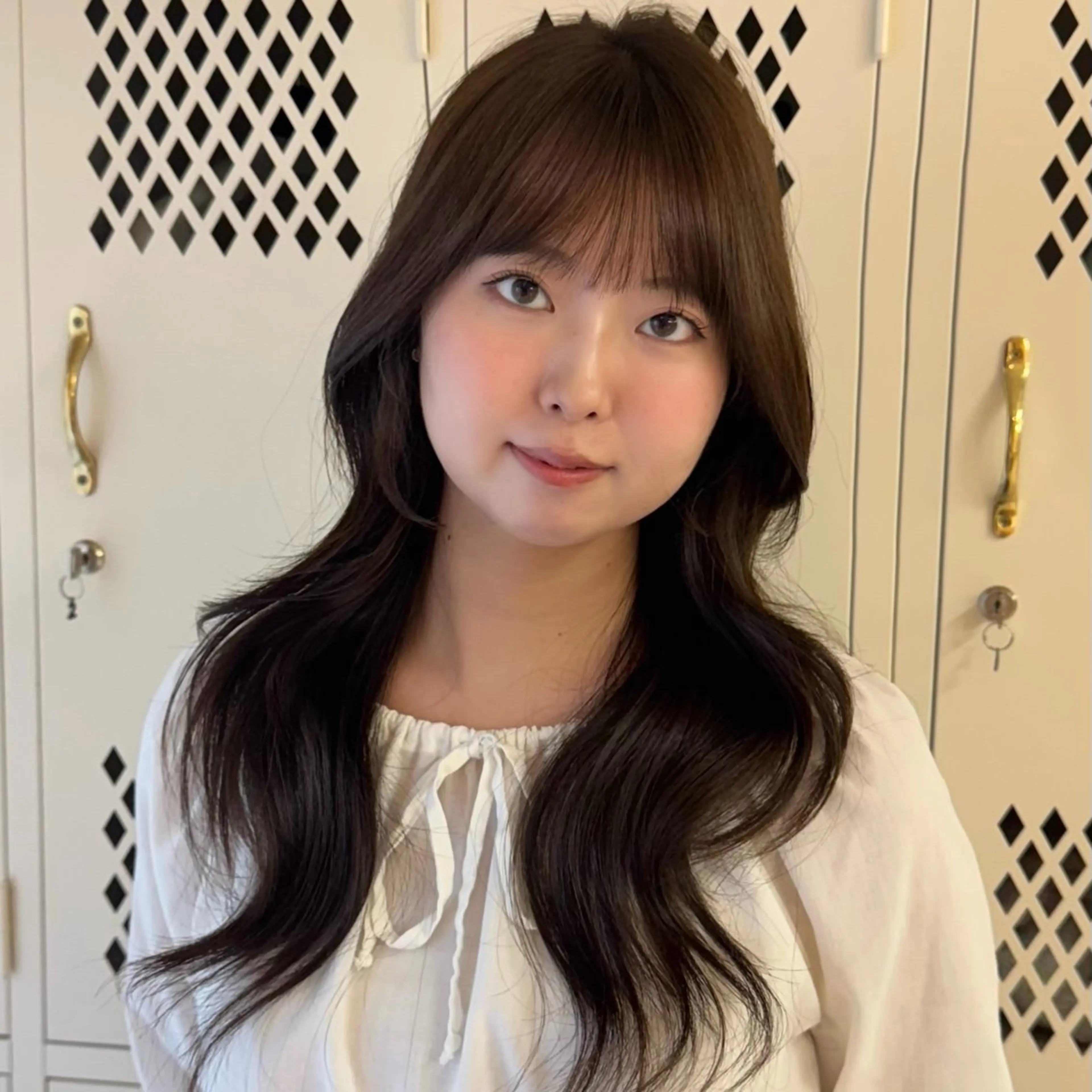 ロング ヘアセット 🤍 韓国ヘア / INORI 🤍のヘアスタイル