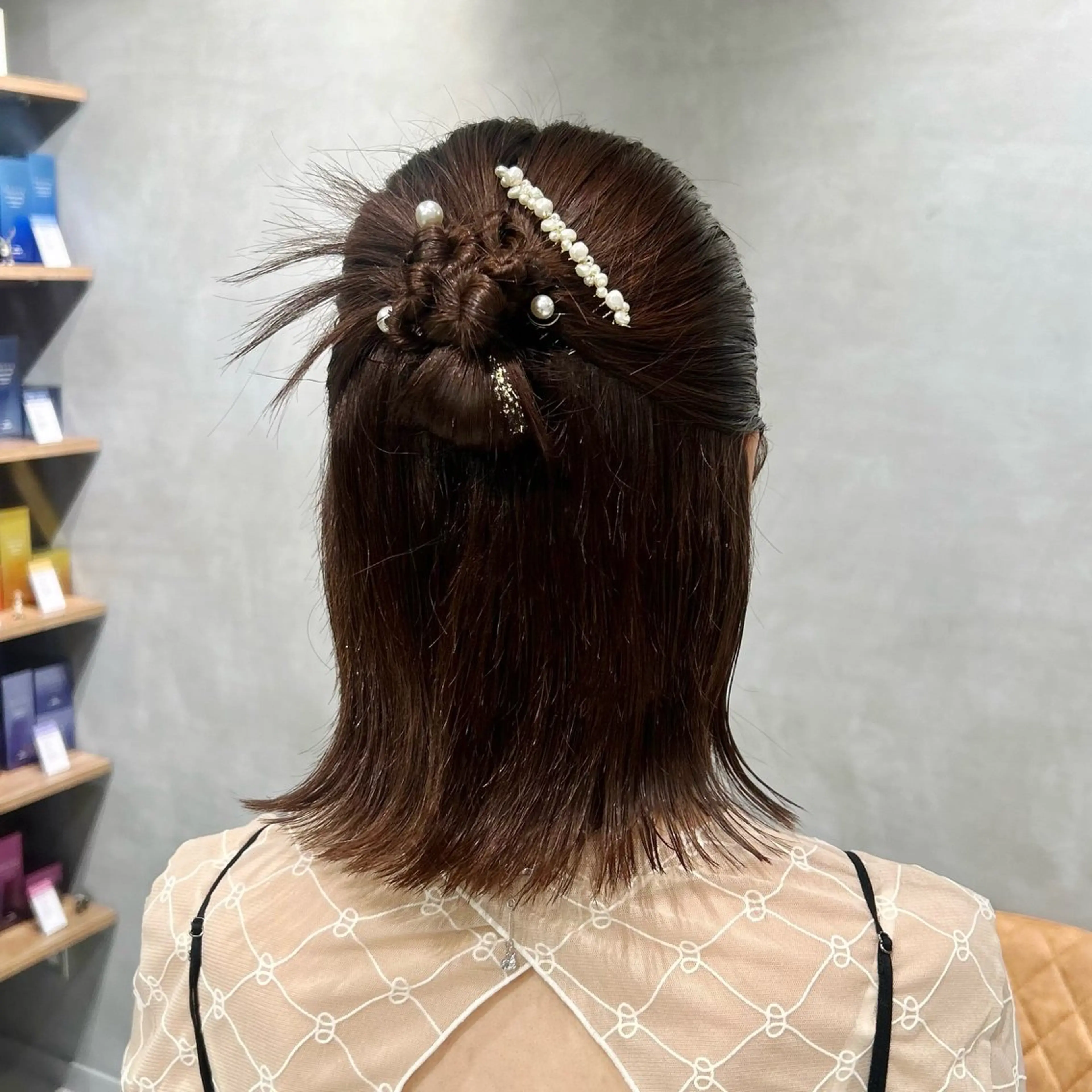 ヘアアレンジ 透明感カラー🫧 ✴︎meiのヘアスタイル