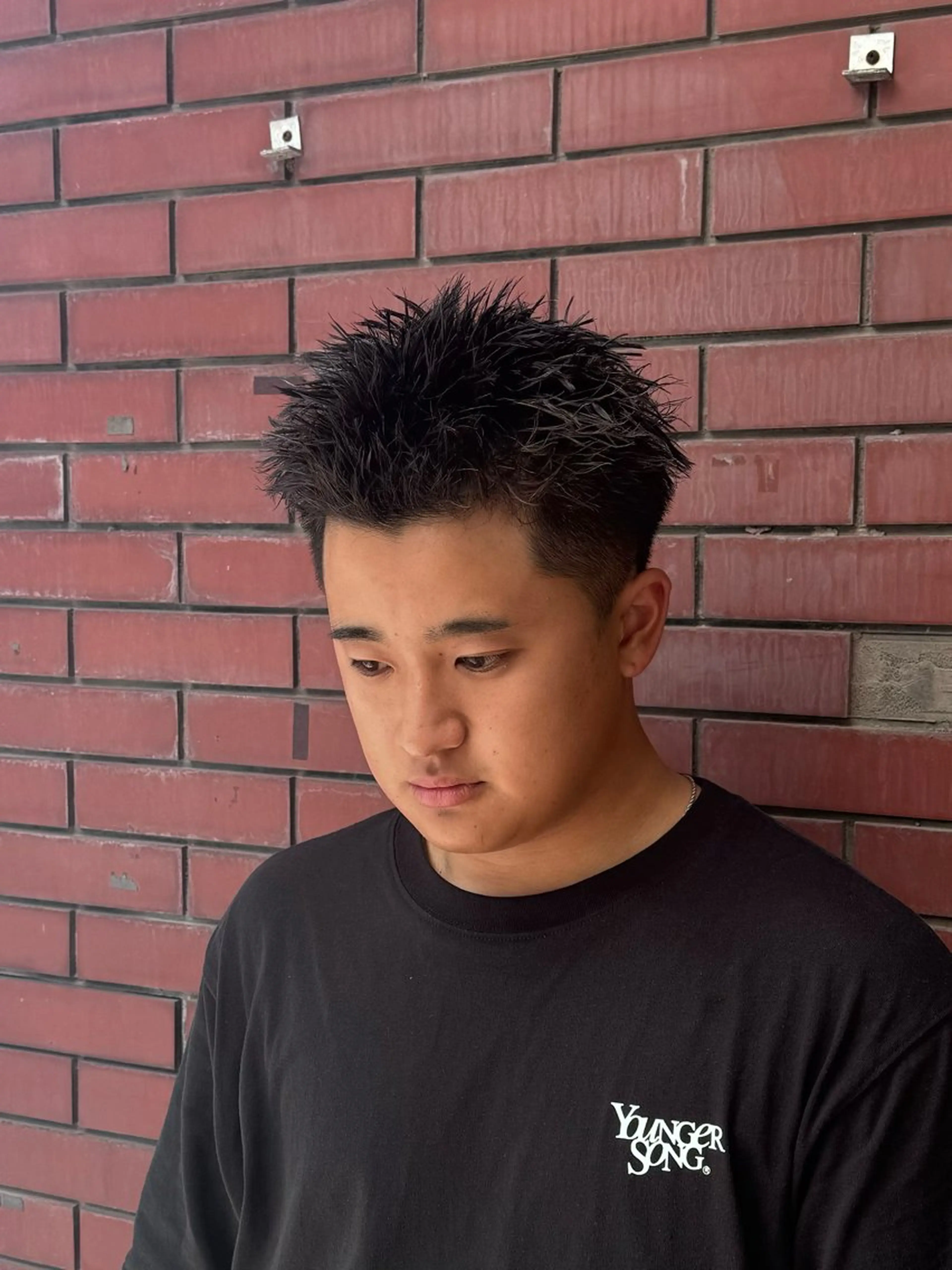 ショート メンズ スパイキーショート 刈り上げ ショートヘア カット 柏メンズカットパーマ NO.1タイチのヘアスタイル