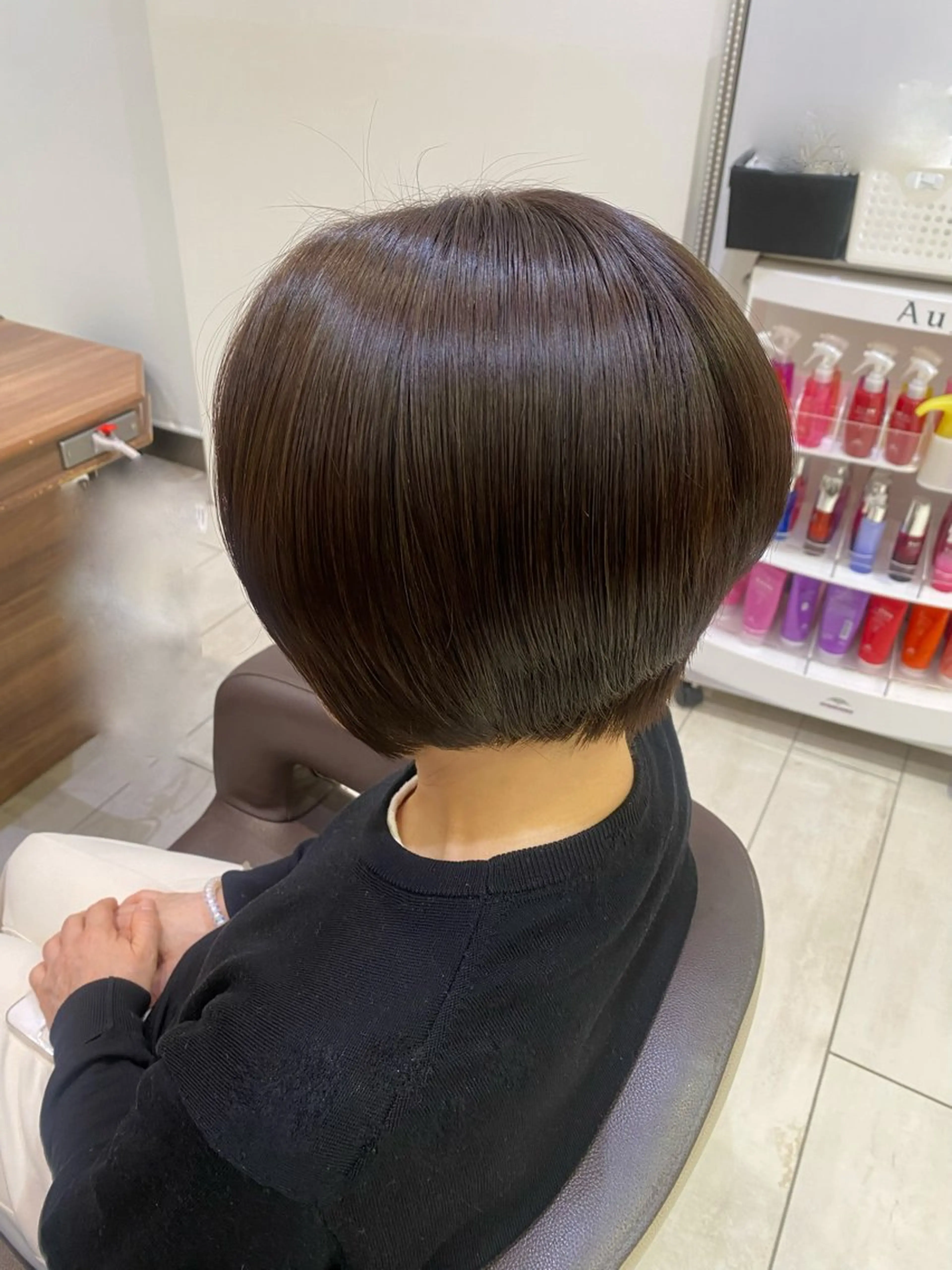 カラー ブラウンカラー 透明感カラー 内匠 愛美/Ash池上店のヘアスタイル