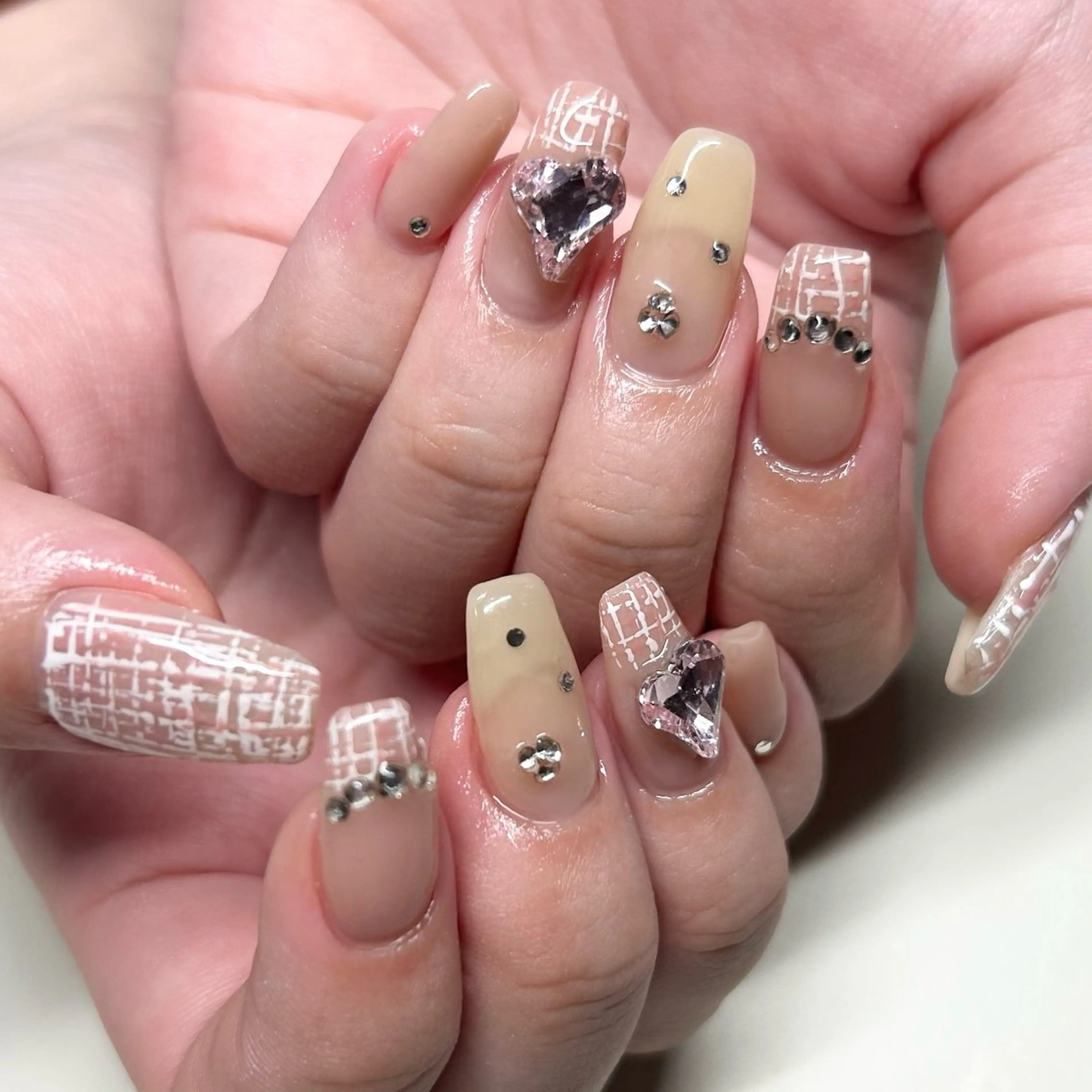 ネイル ブルー フットネイル ジェルネイル キラキラネイル 韓国ネイル RooM -produce by maynail-所属・RooM -mizuki-のネイルデザイン