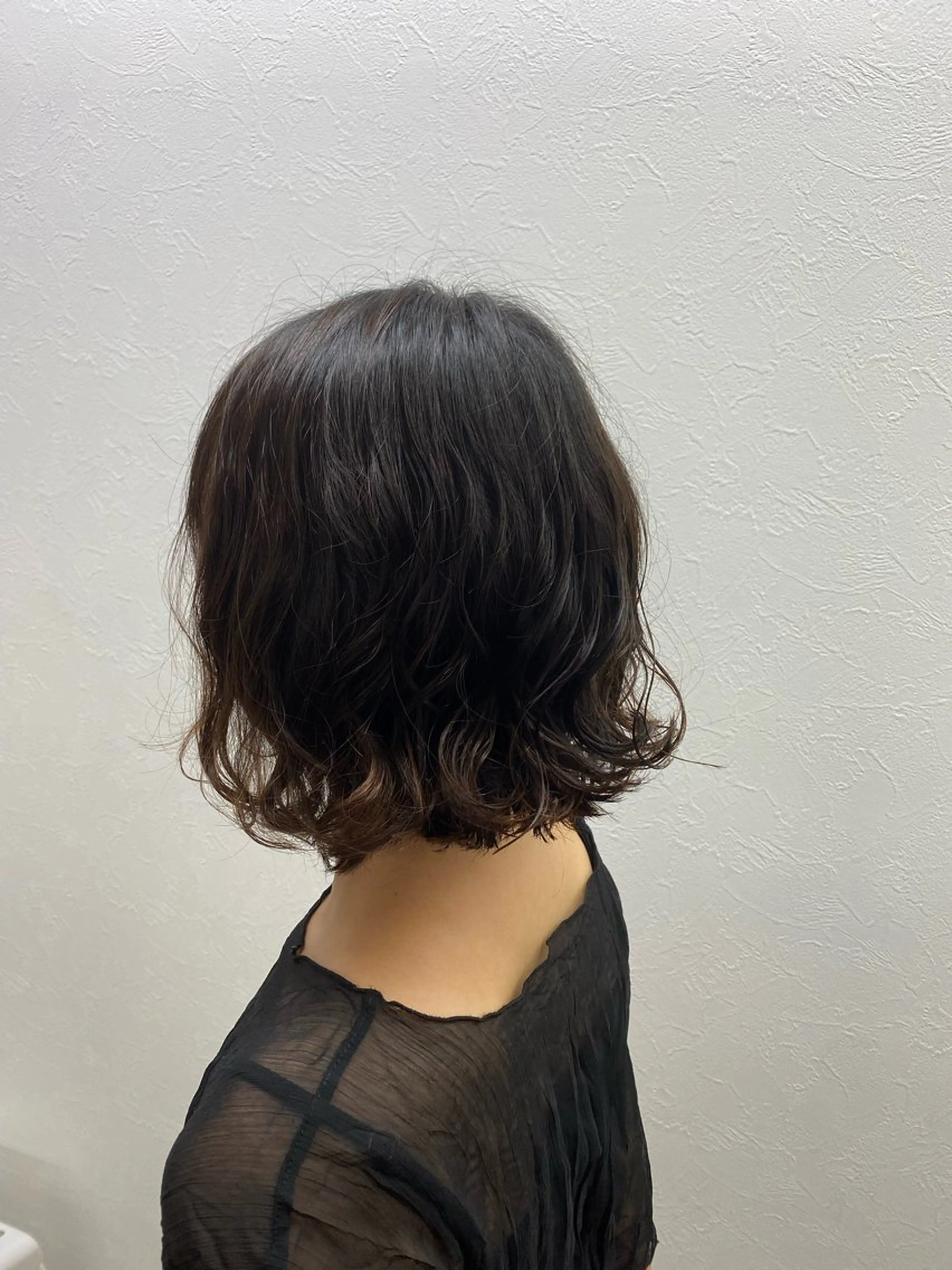 ミディアム 桐畑 周のヘアスタイル