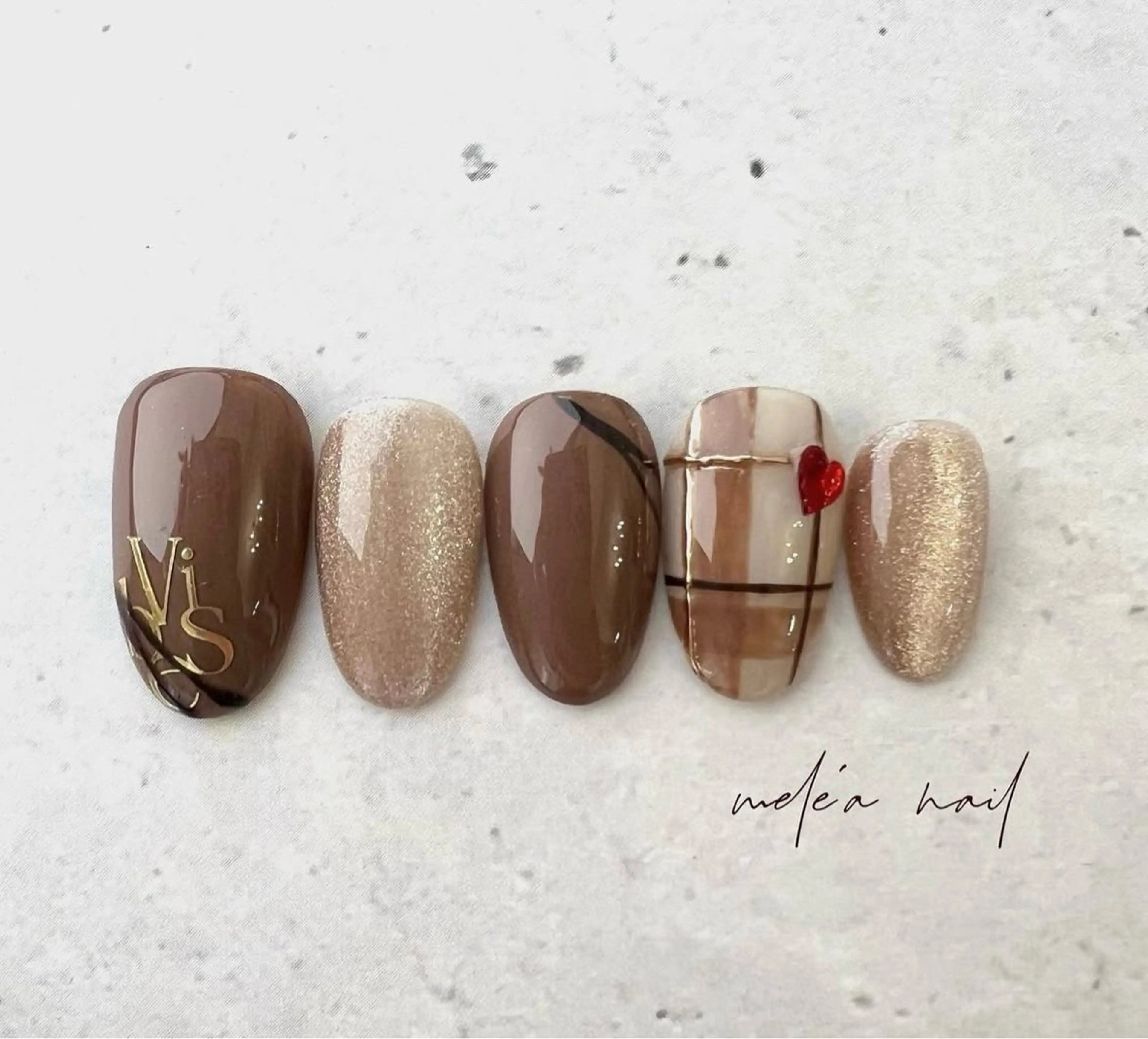 ネイル miho meléanailのネイルデザイン