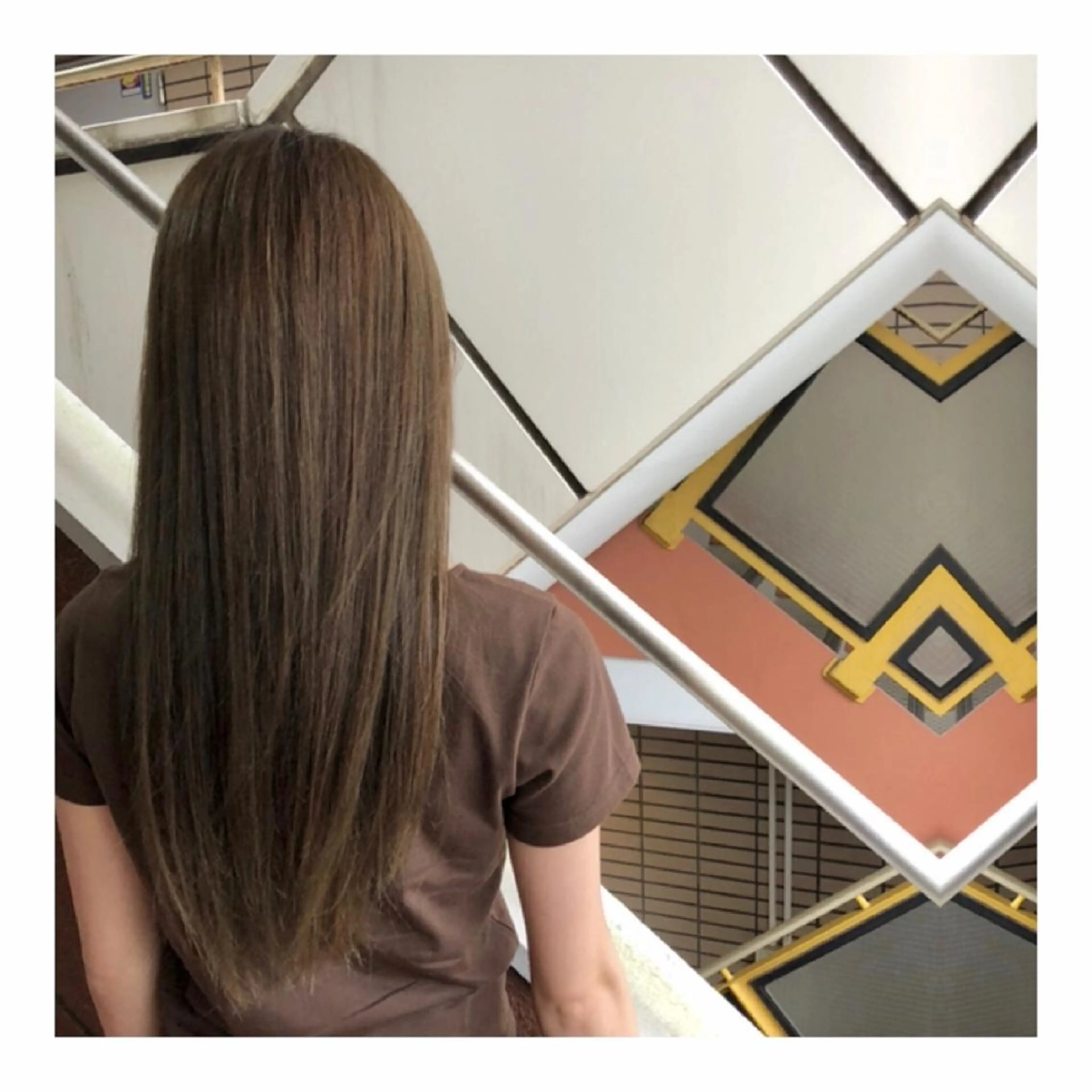 ロング カラー ベージュカラー 透明感カラー ヘアカラー トリートメント Joshua / 素髪改善のヘアスタイル