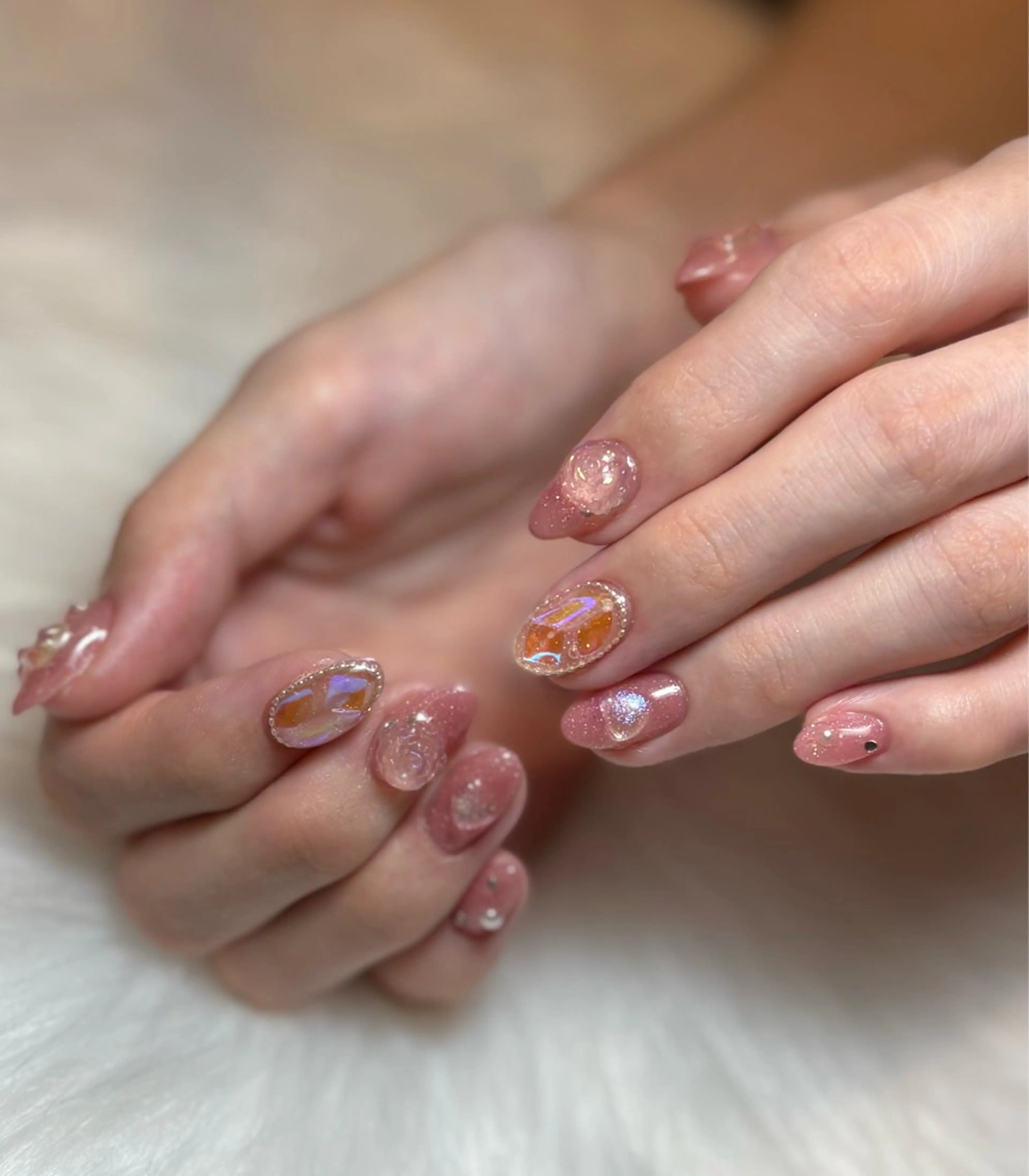 ネイル 🫧yua 🌸🫧のネイルデザイン