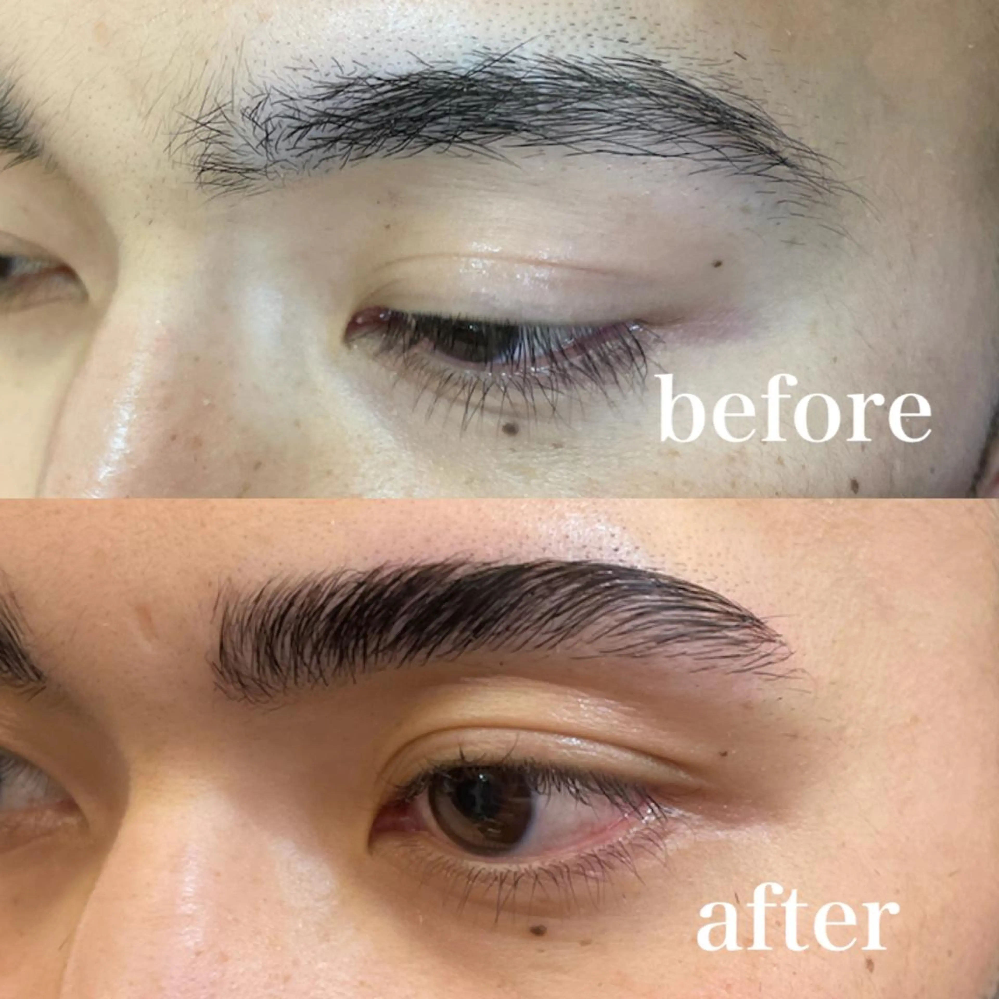 【メンズも🉑】眉毛パーマ🦱×Waxの写真