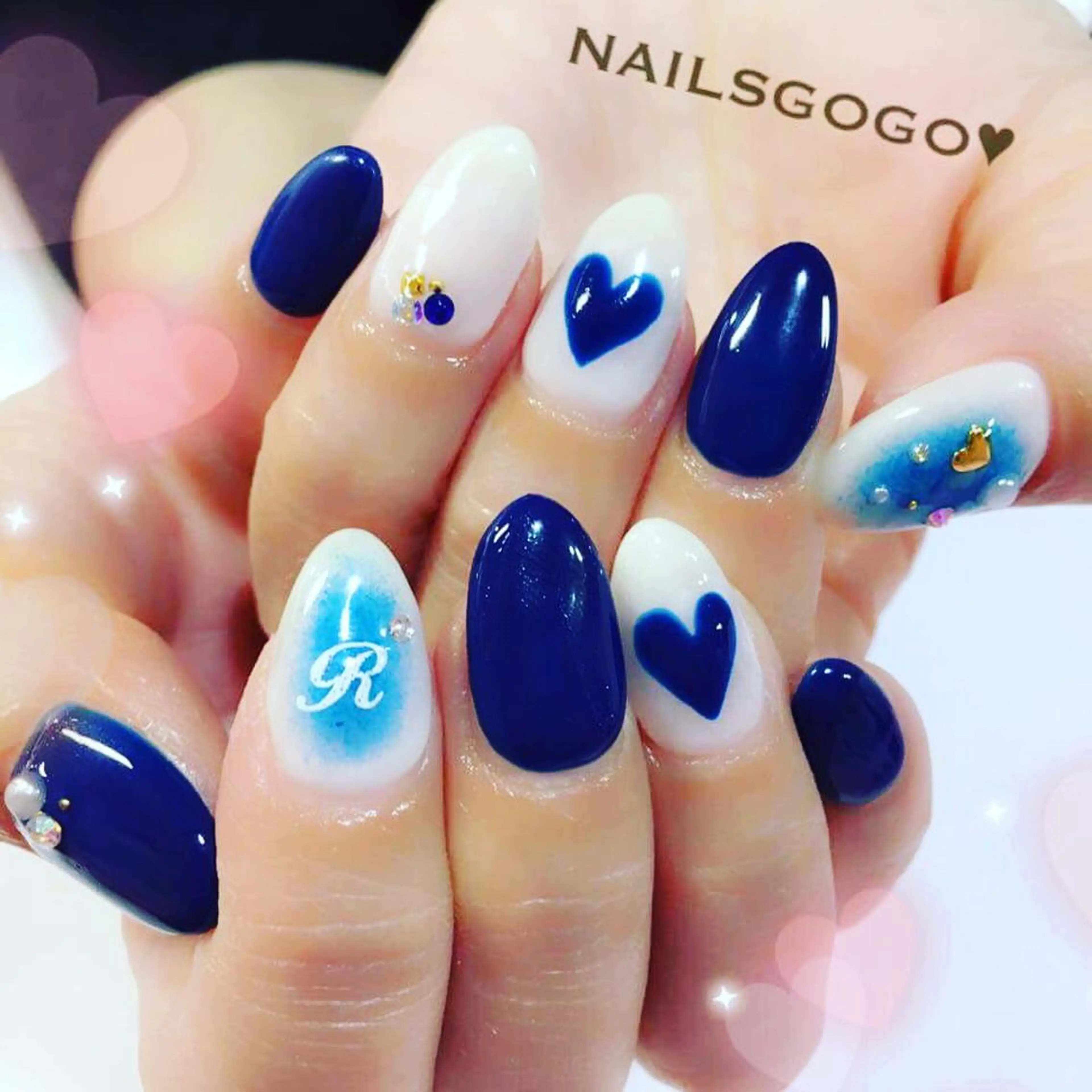 ネイル アートネイル フットネイル 卒業式 ラメ(グリッター) ミラーネイル NAILSGOGO shibuyaのネイルデザイン