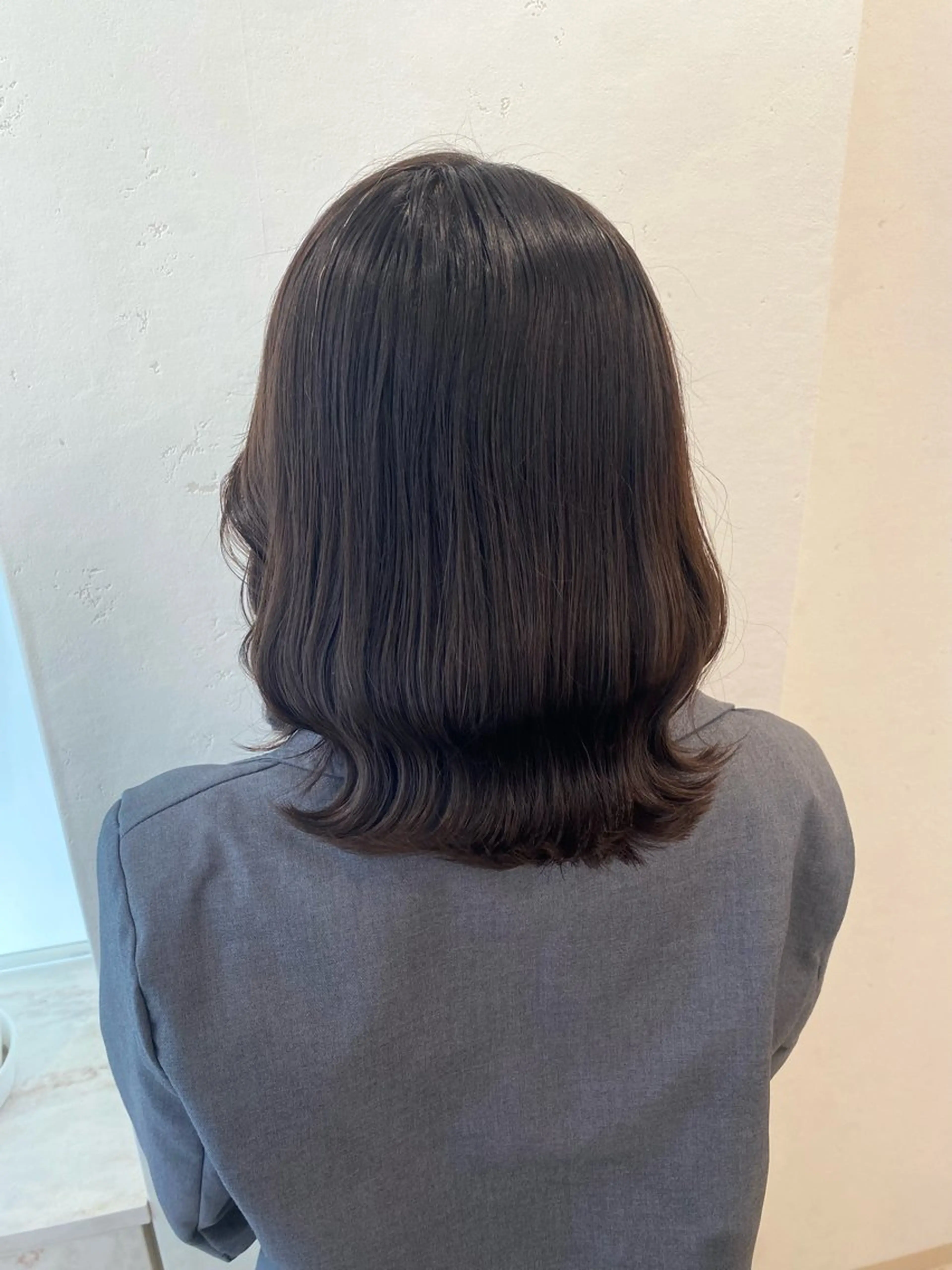 ミディアム ヘアアレンジ 外ハネヘア yua モデル募集の眉毛・アイブロウイメージ