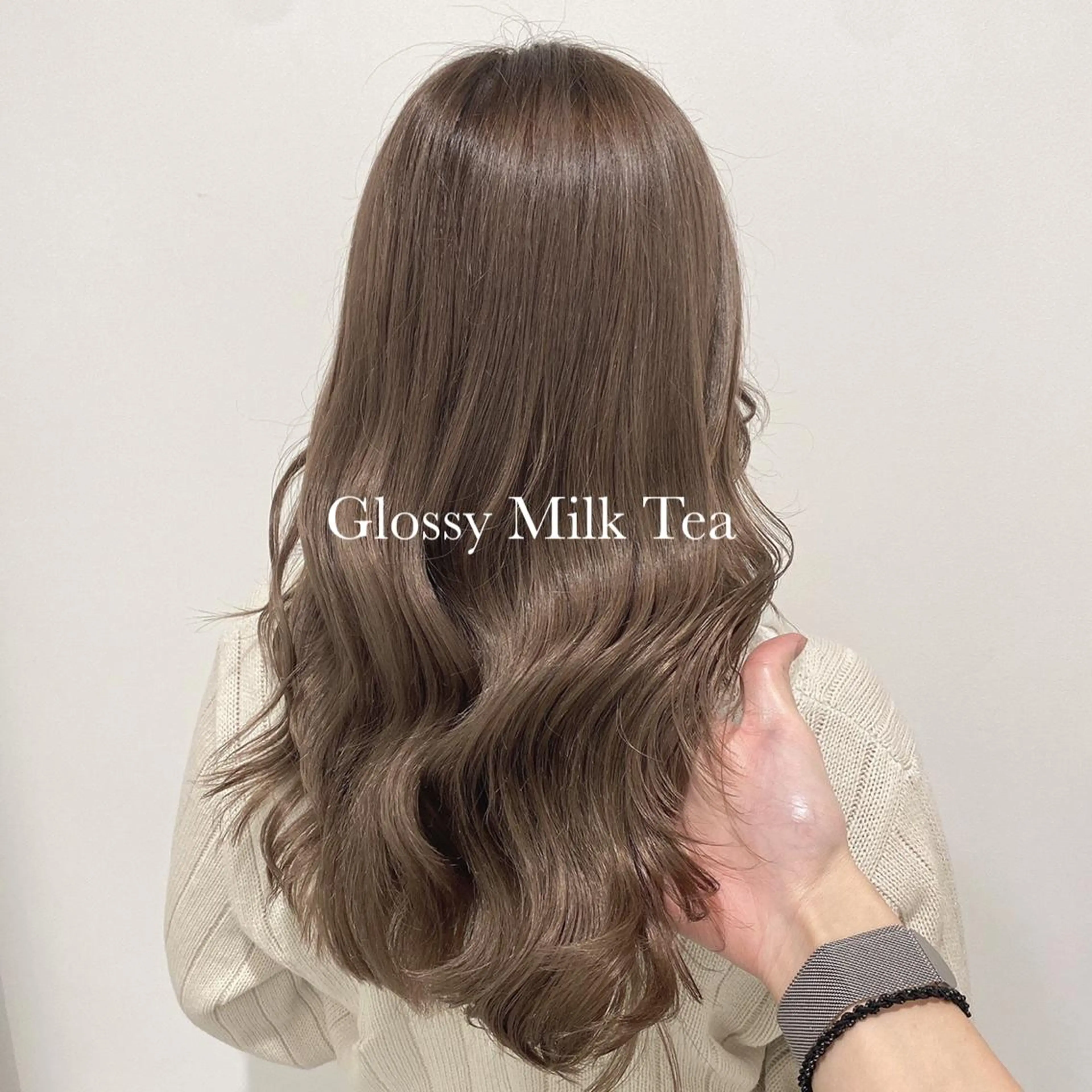 セミロング カラー ヘアアレンジ ♡ 𝐑𝐈𝐎♡のヘアスタイル
