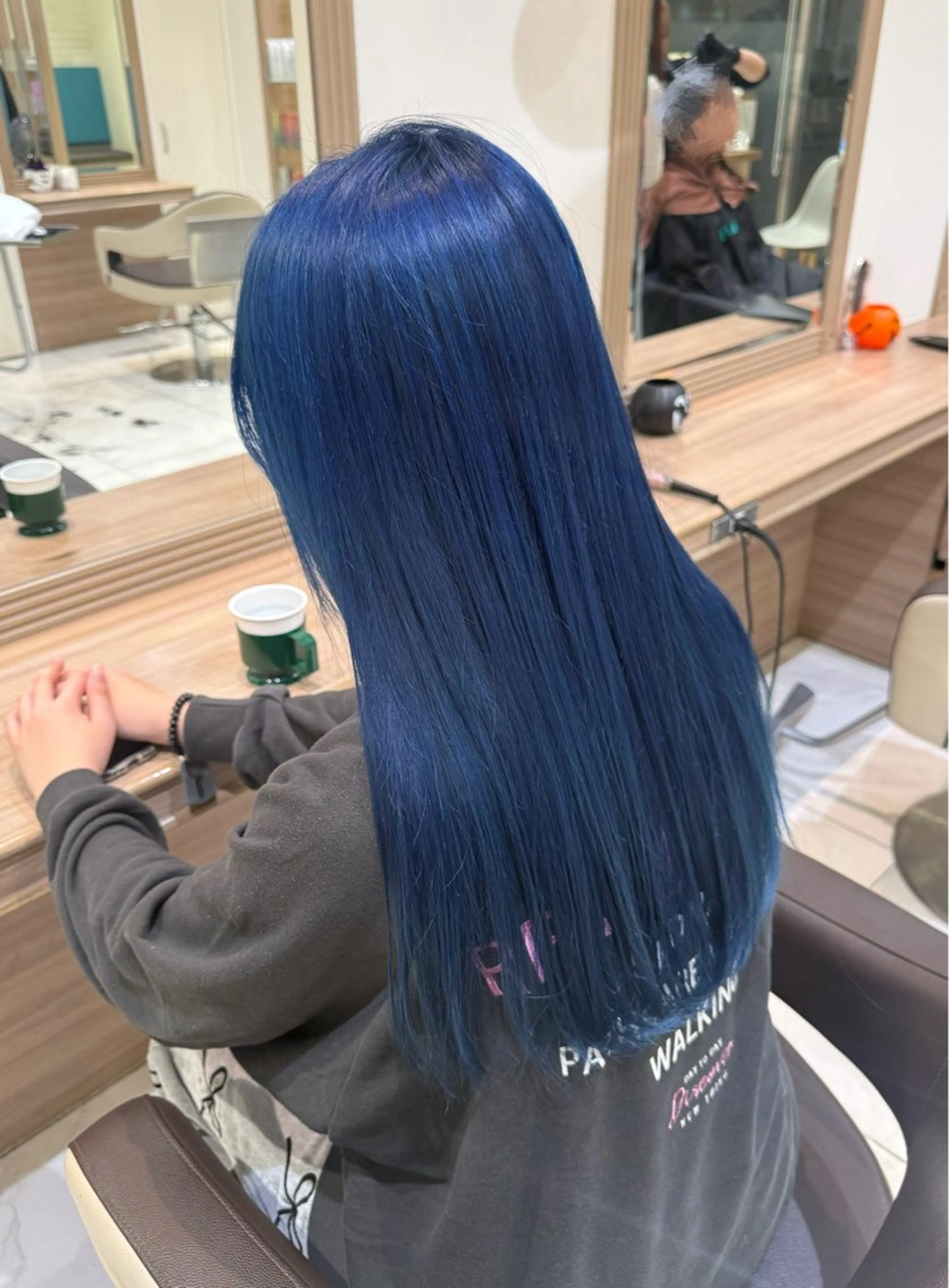 ロング カラー カット ヘアカラー 🇰🇷韓国レイヤー ケアカラー／田川佑紀のヘアスタイル