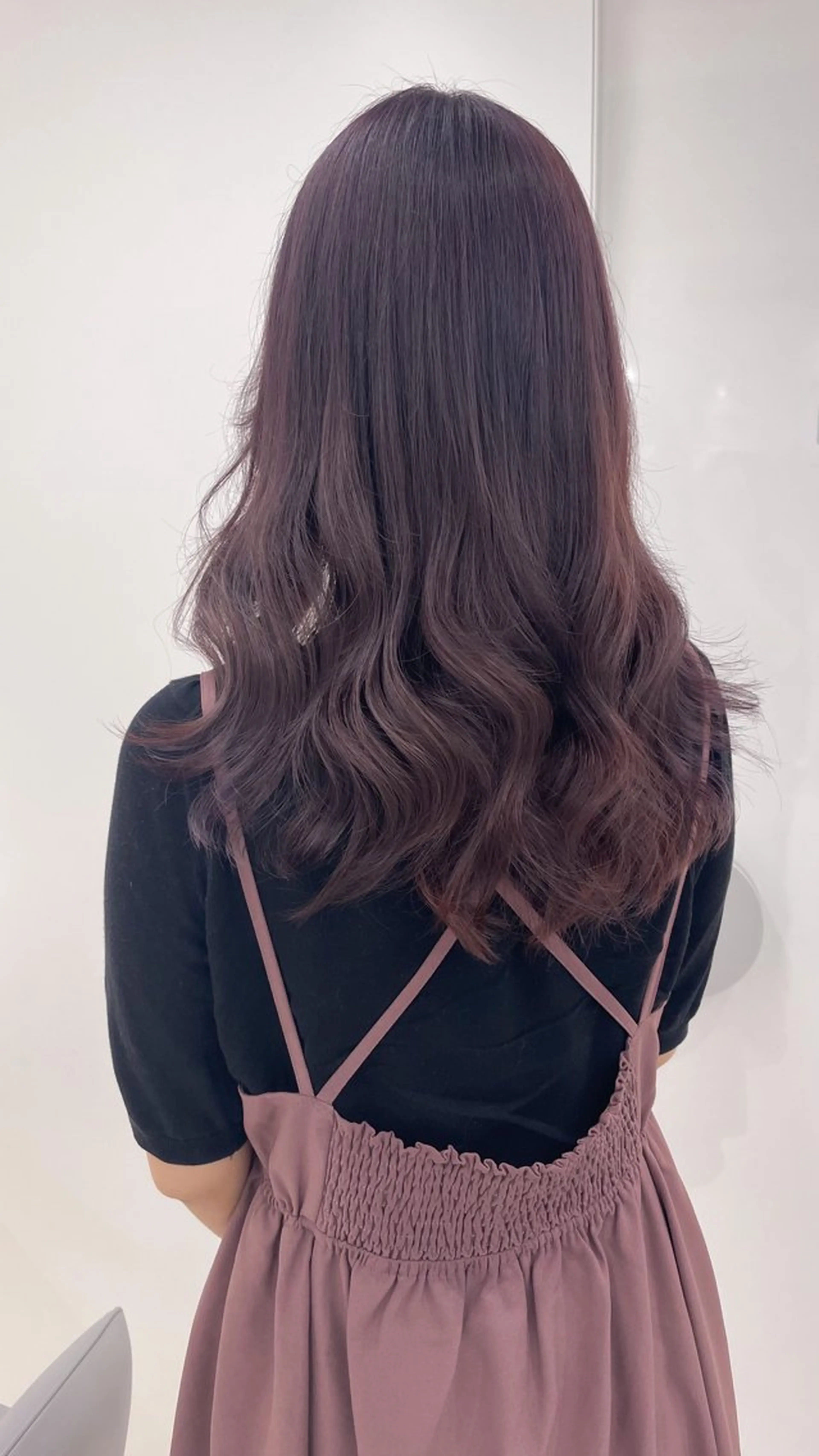 ロング カラー ピンクカラー カット ヘアカラー トリートメント トリートメント /カラー/NAOKIのヘアスタイル