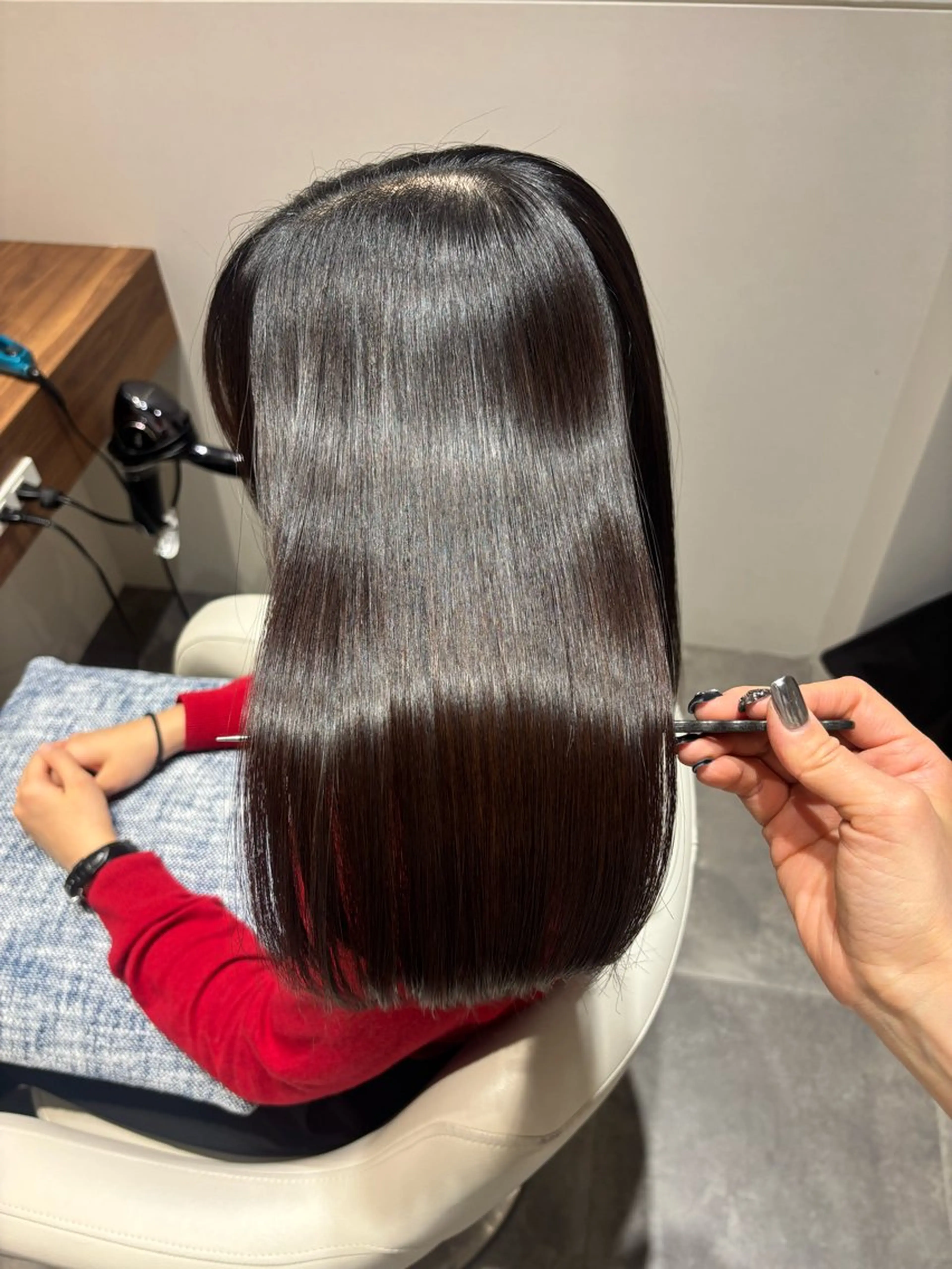 セミロング トリートメント 美髪ヘア 🤍erikaのヘアスタイル