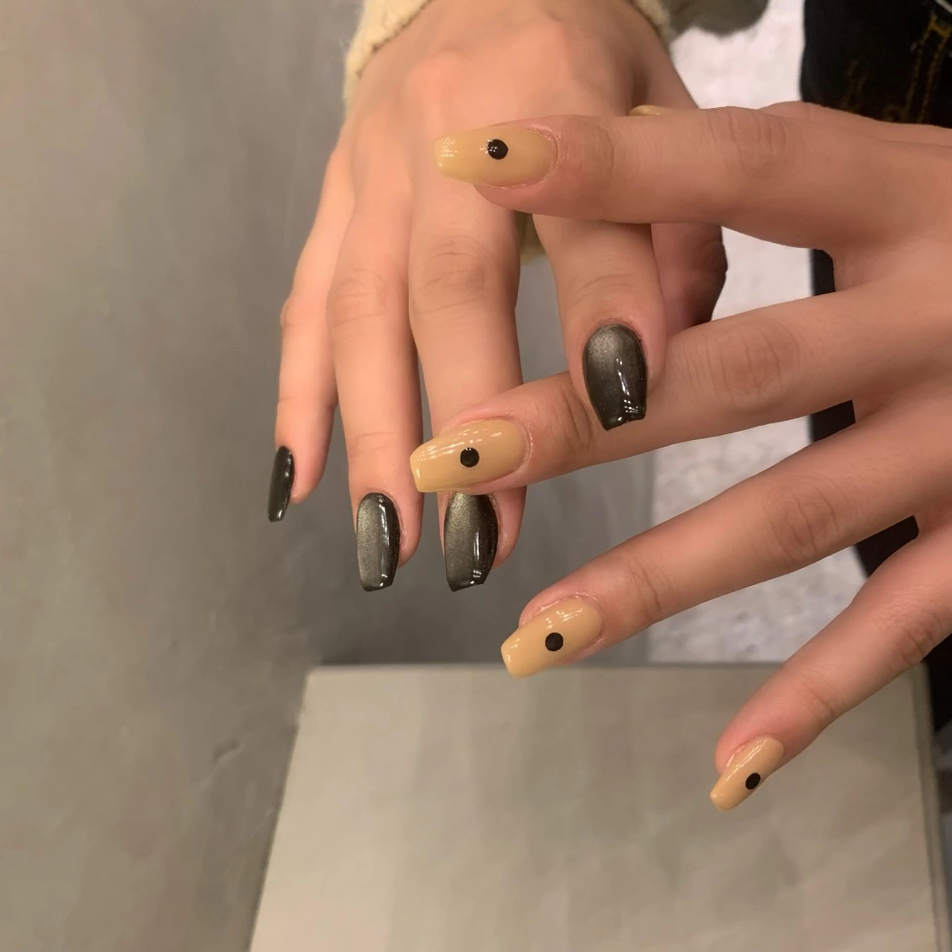 ネイル ハンドネイル Black sheep.所属・Fujimori .のネイルデザイン