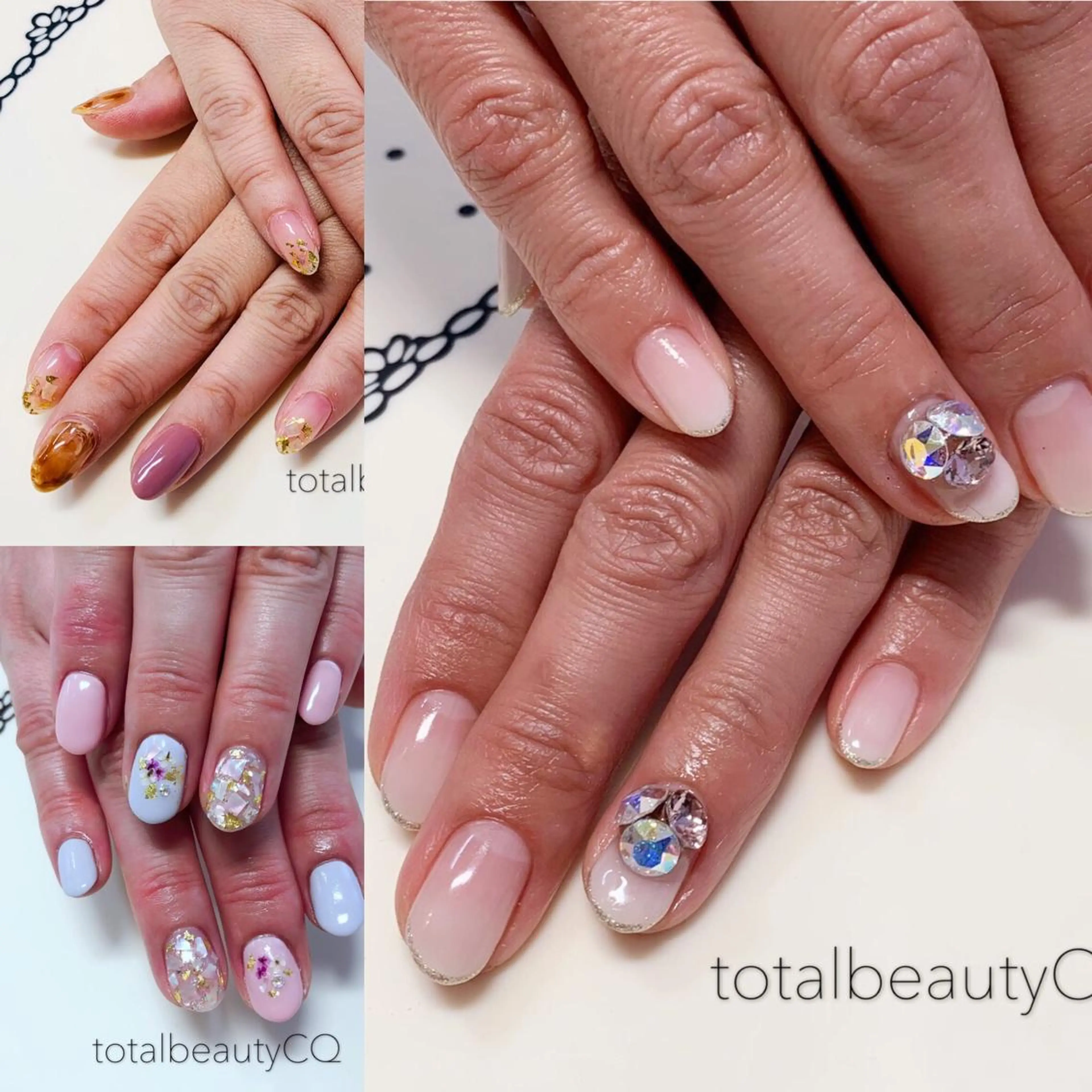 ネイル トータルビューティー CQのネイルデザイン