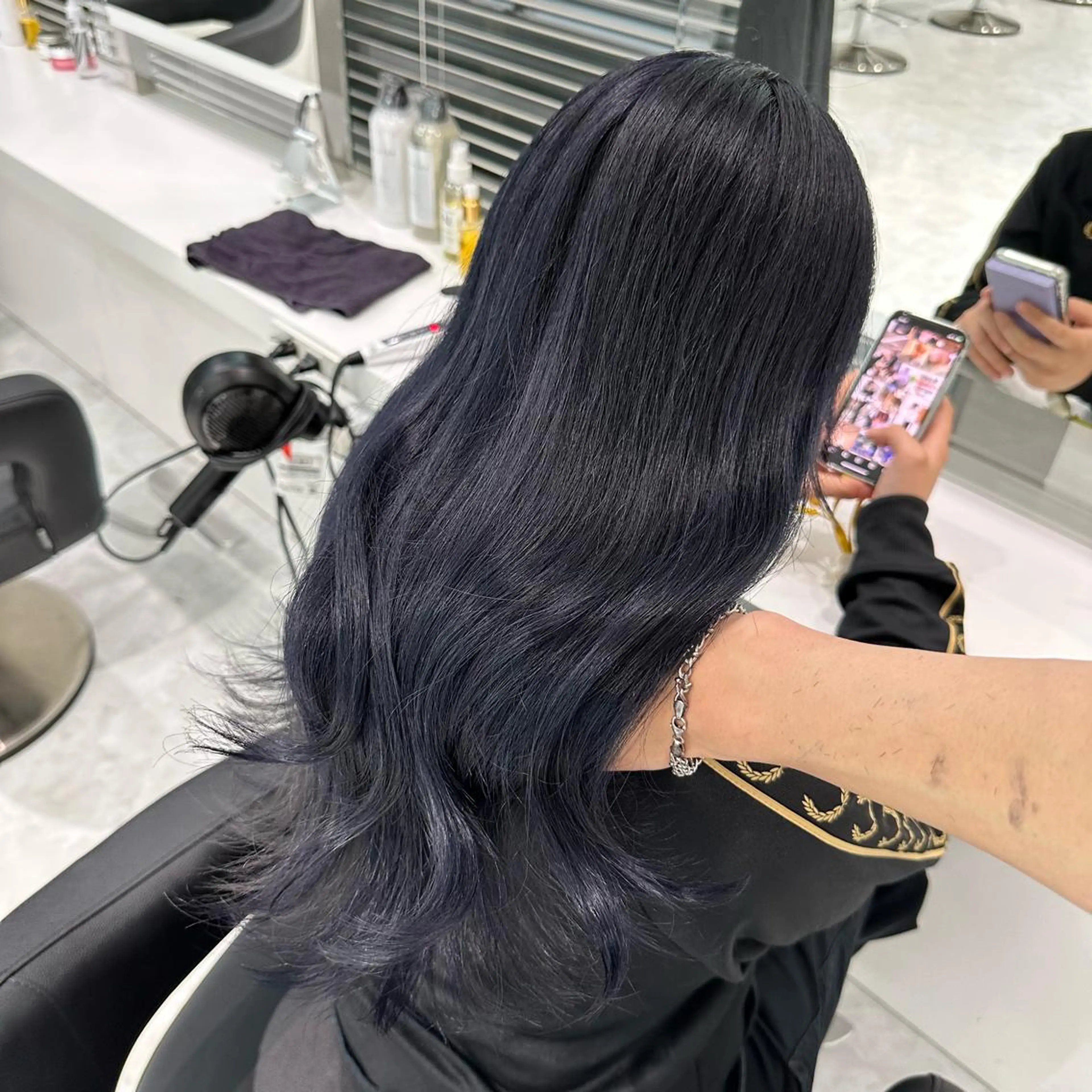 セミロング カラー ヘアカラー ♡上品韓国髪♡ブラ ウン/SAYATOのヘアスタイル