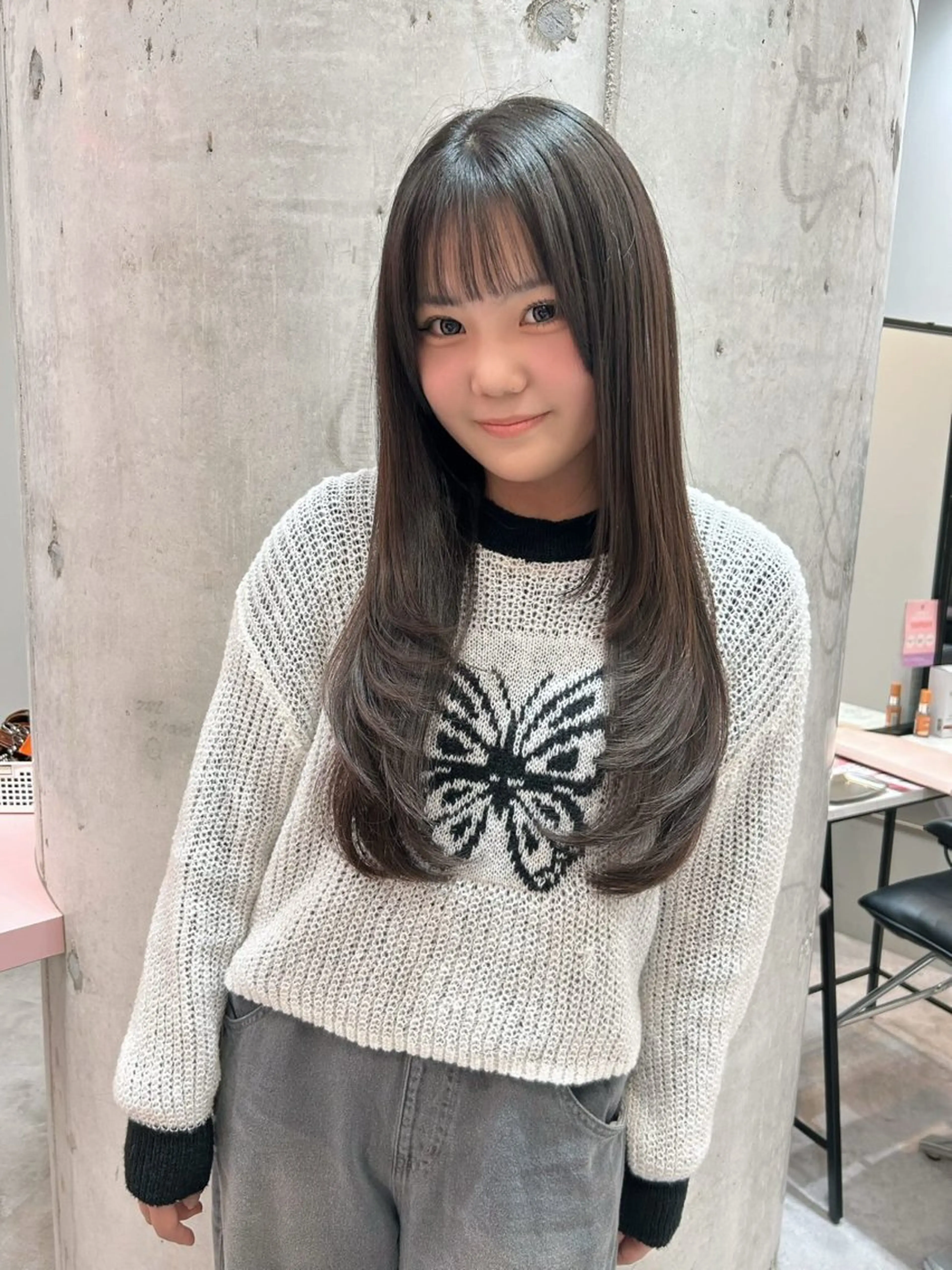 【New Year クーポン♥️】🤍ᩚカット＋ワンカラー＋トリートメント🤍ᩚ（ロング料金🙅🏼）の写真