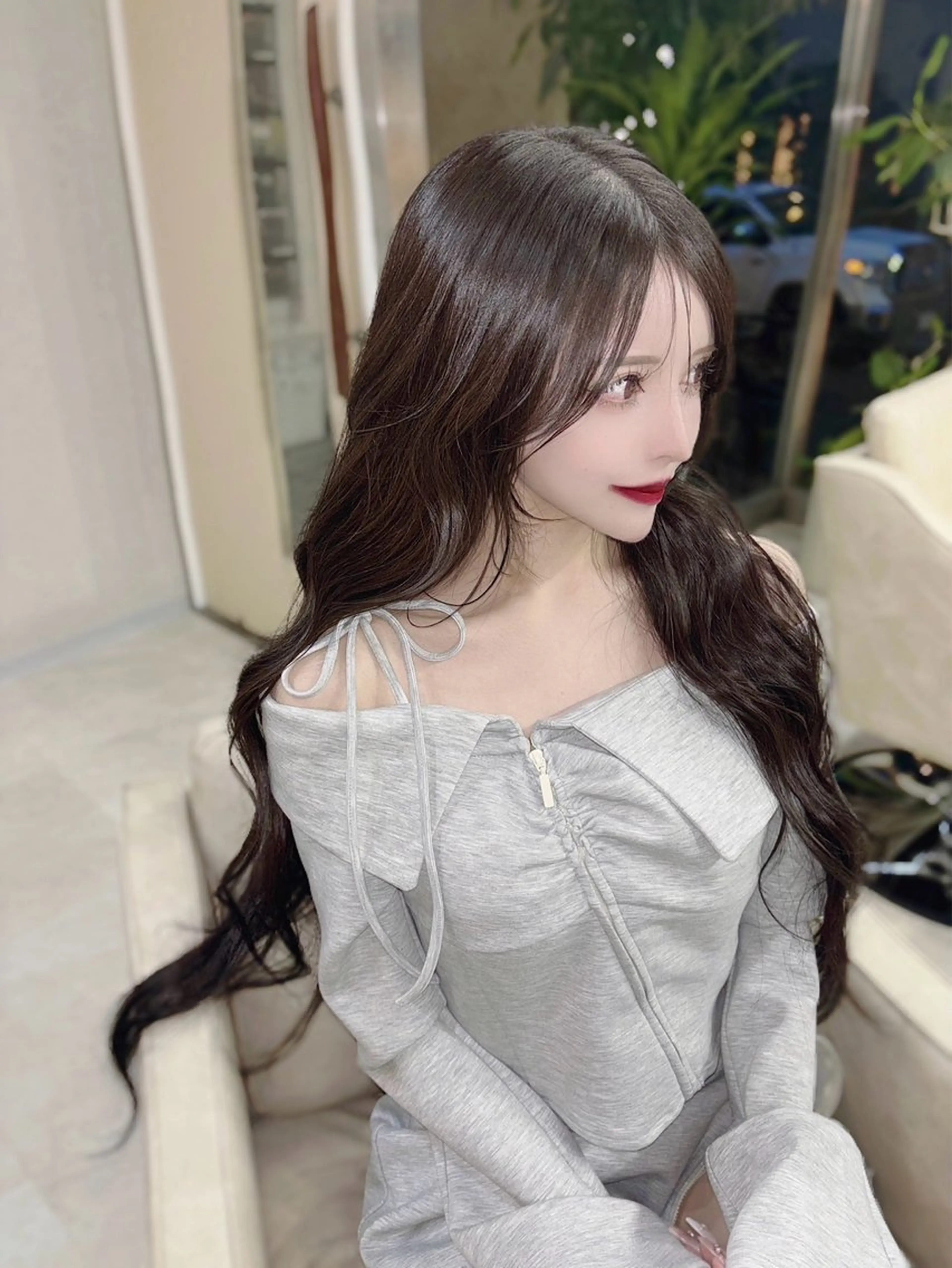 ロング カラー ヘアカラー box  mico. mutsumiのヘアスタイル