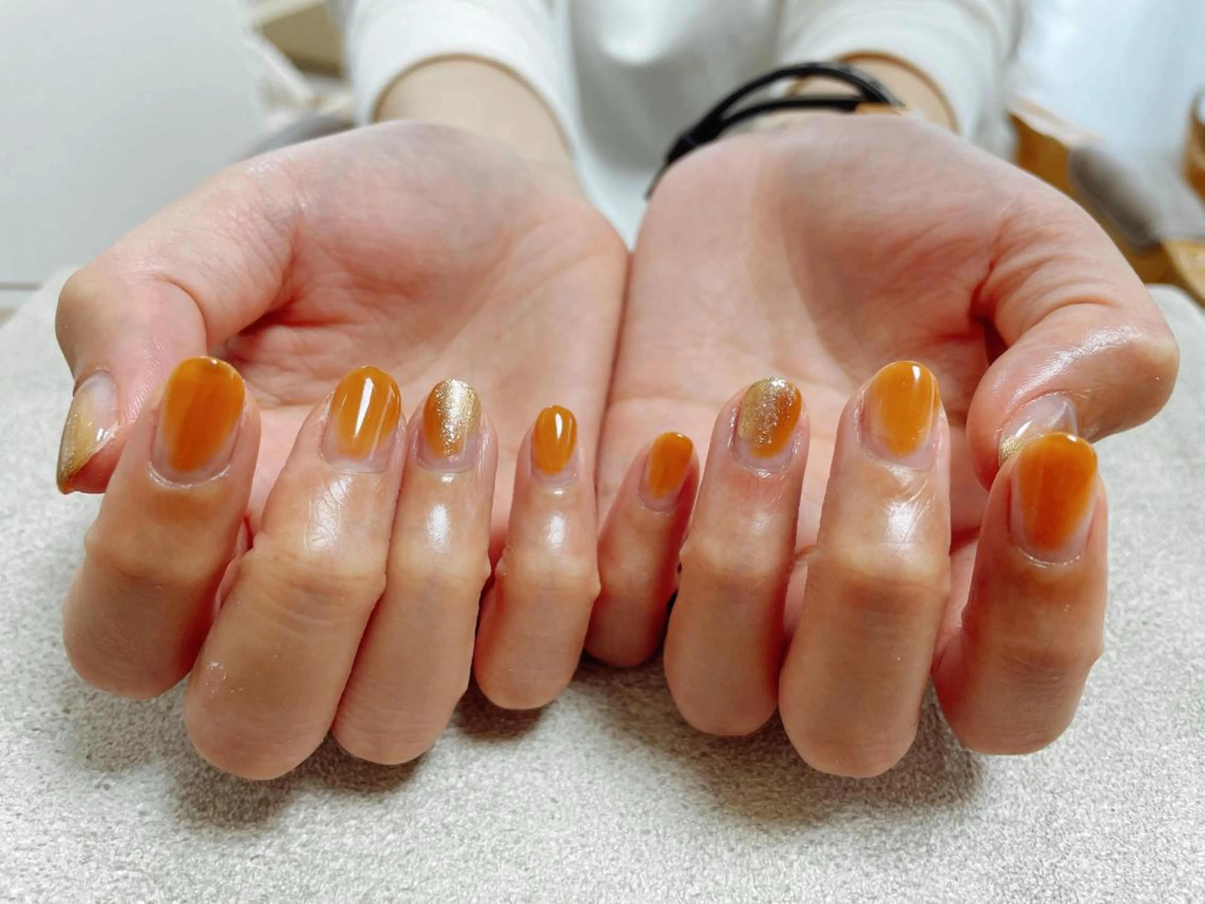 ネイル フットネイル ジェルネイル 韓国ネイル マグネットネイル ミラーネイル Mogu nail 二子玉川のネイルデザイン