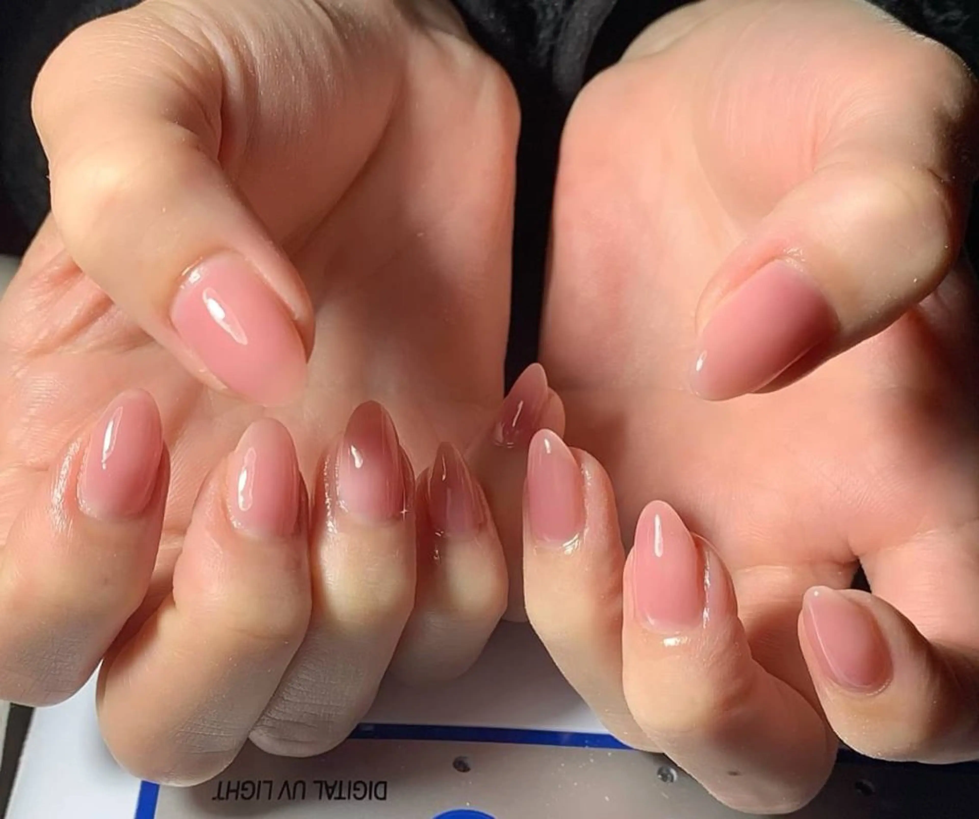 ネイル ワンカラーネイル ピンク ピンクベージュ ハンドネイル MHR nailのネイルデザイン