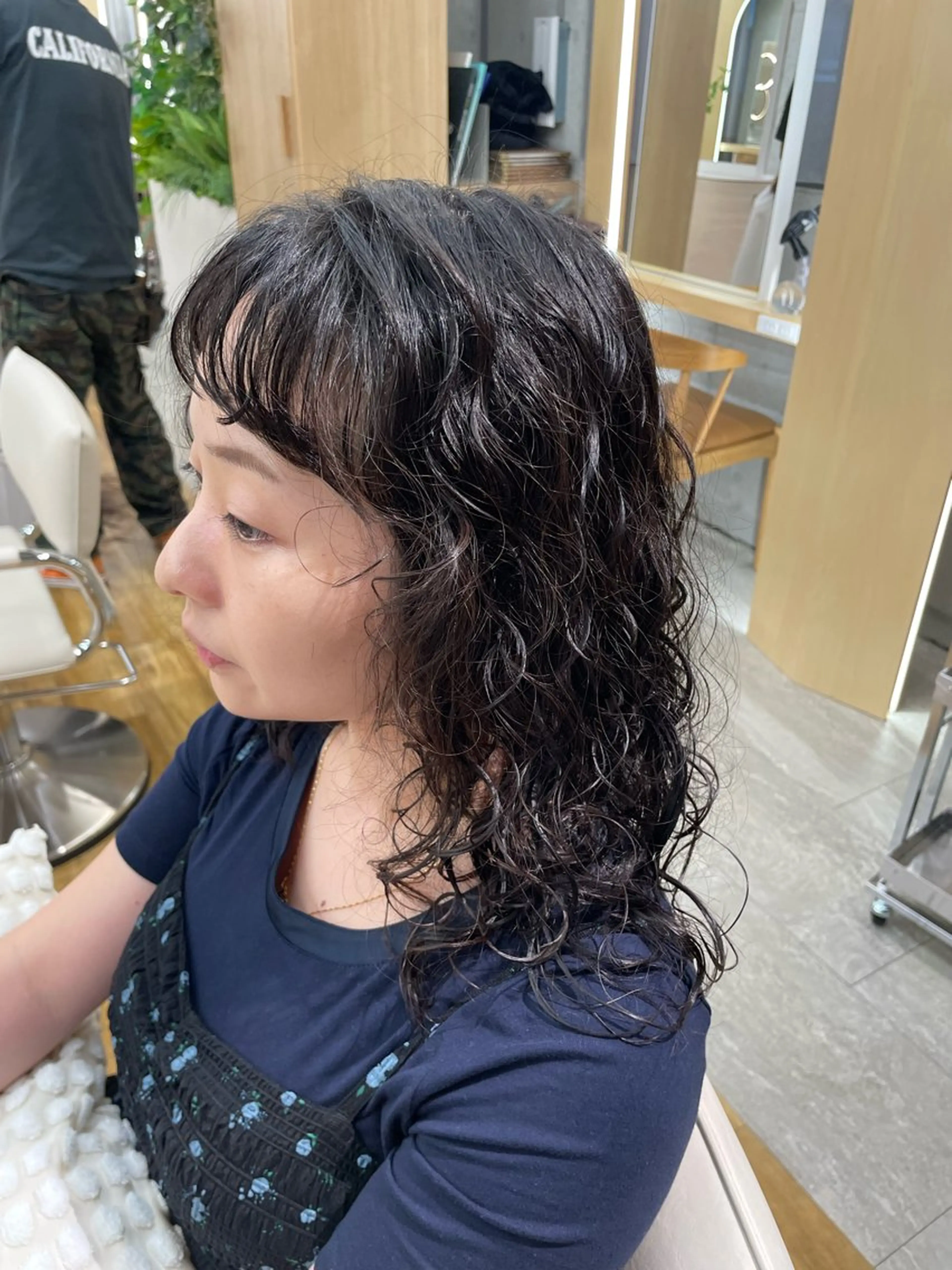 ロング パーマ カット パーマ トリートメント Toiro 横浜所属・🎀レイヤー/パーマ カラー/ai🎀のヘアスタイル