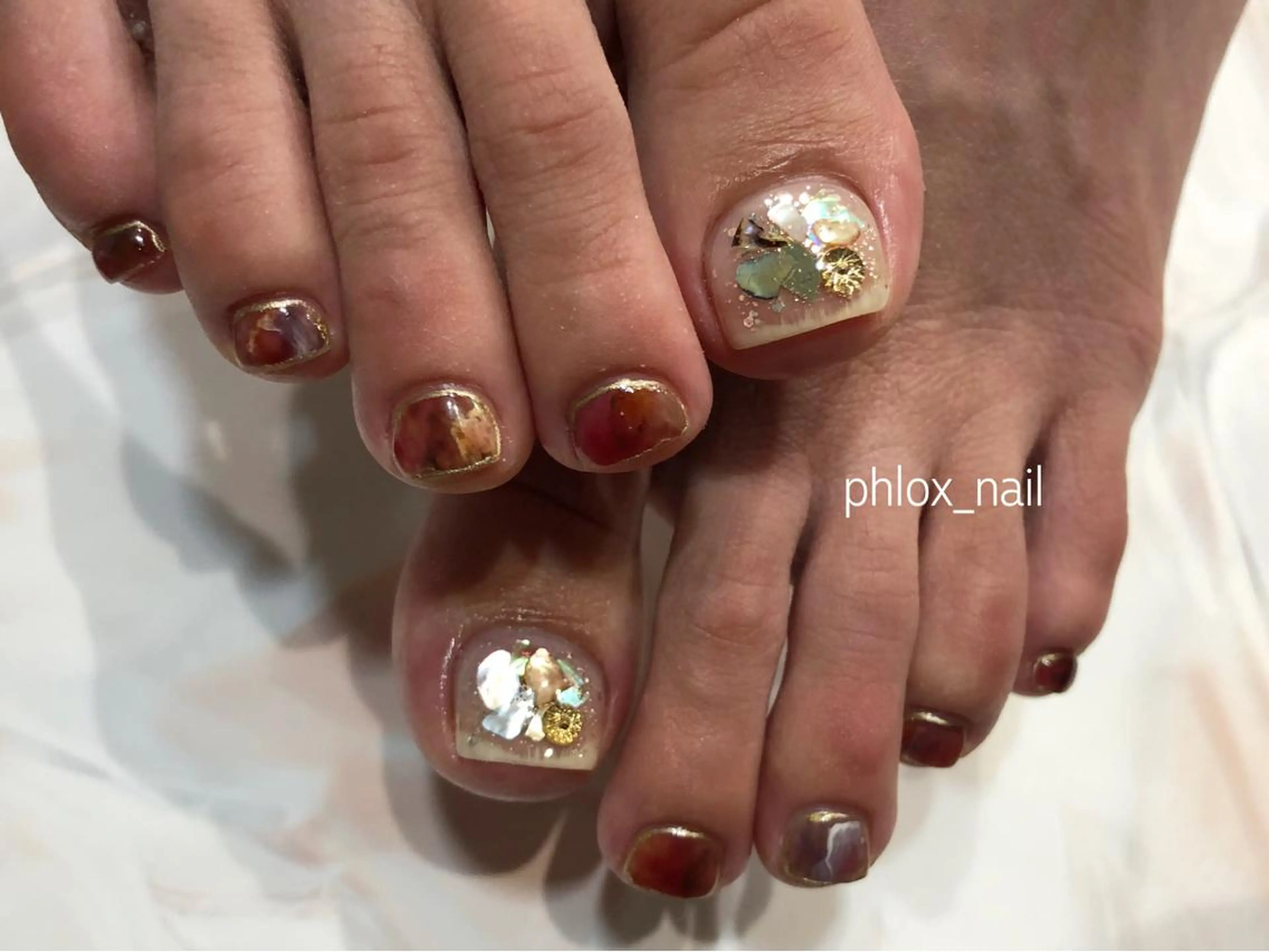 ネイル s/w ＿shokoのネイルデザイン