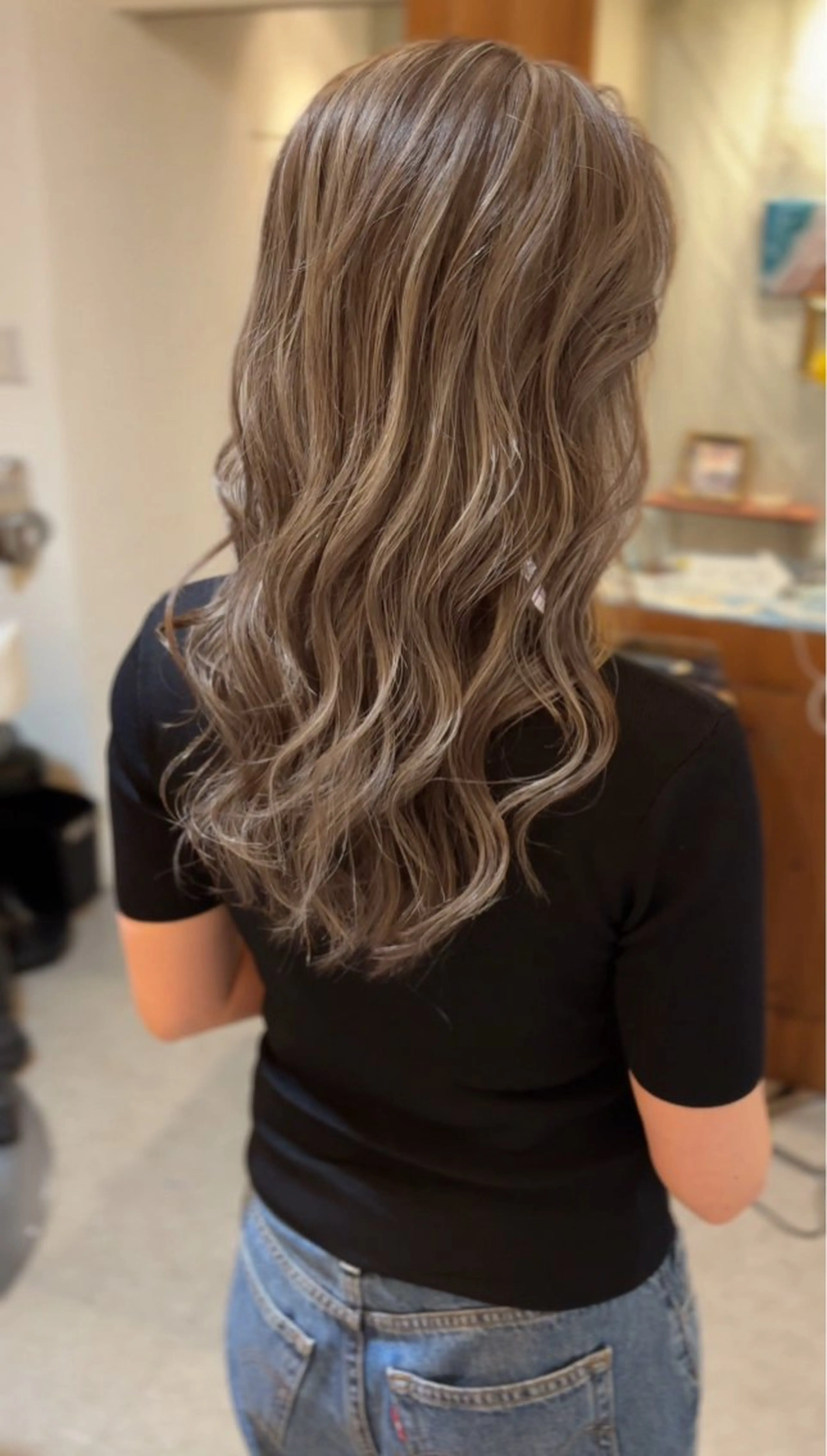 カラー オーロ豊中本店所属・たかはし ゆな豊中駅徒歩3分のヘアスタイル