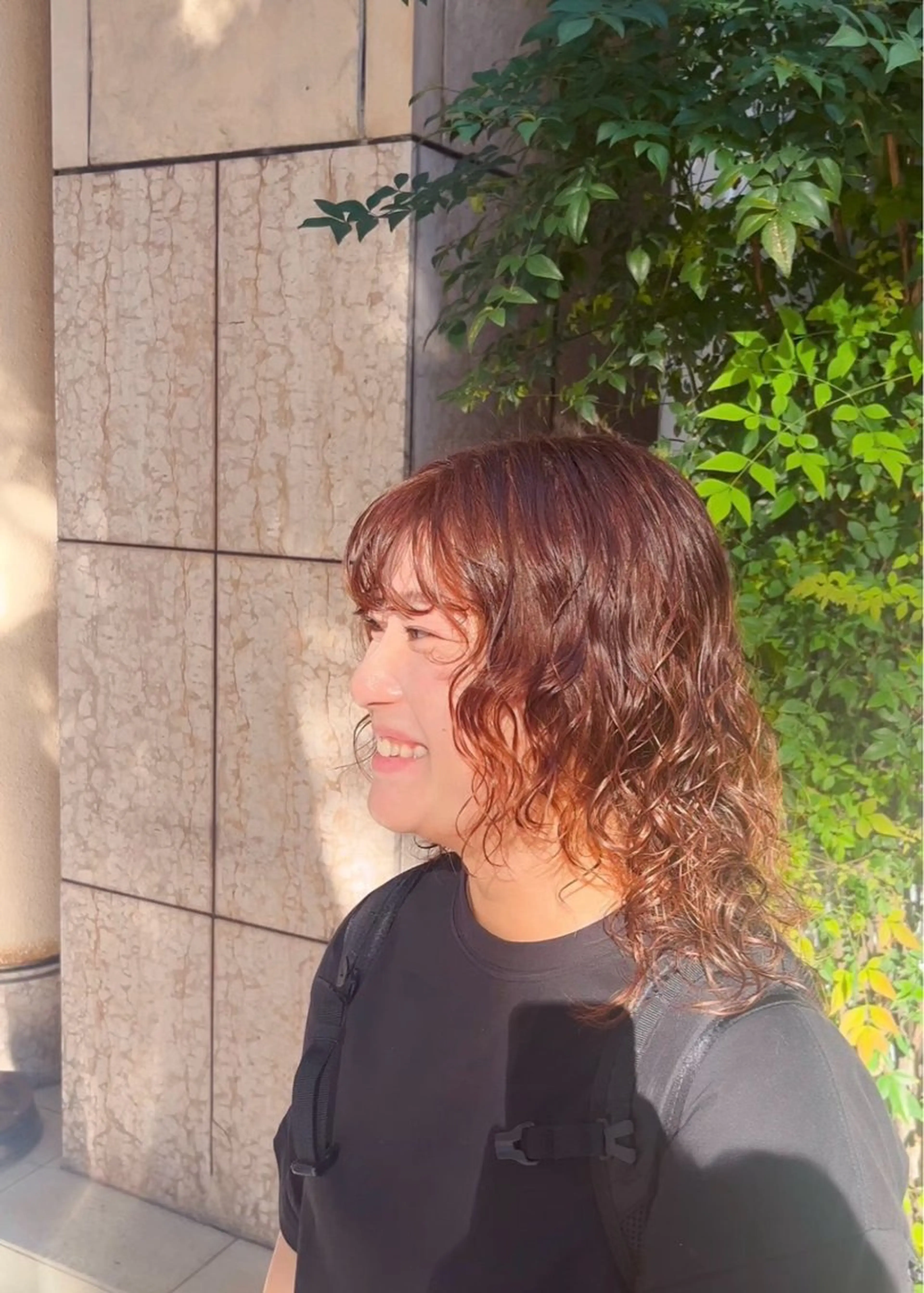 ミディアム パーマ ミディアムパーマ CYAN.所属・山口 陸のヘアスタイル