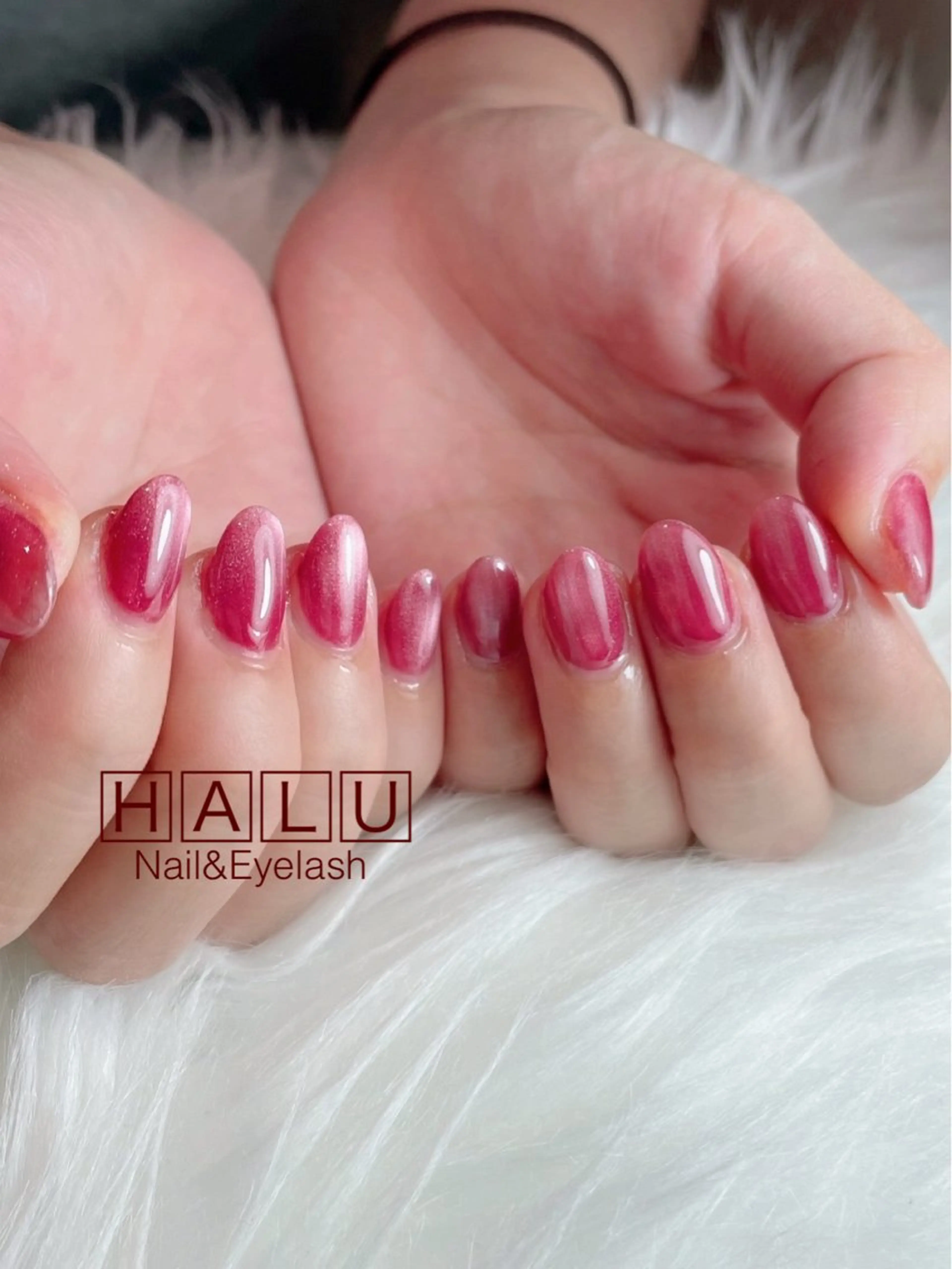 ネイル ピンク シンプルネイル HALU ハルのネイルデザイン