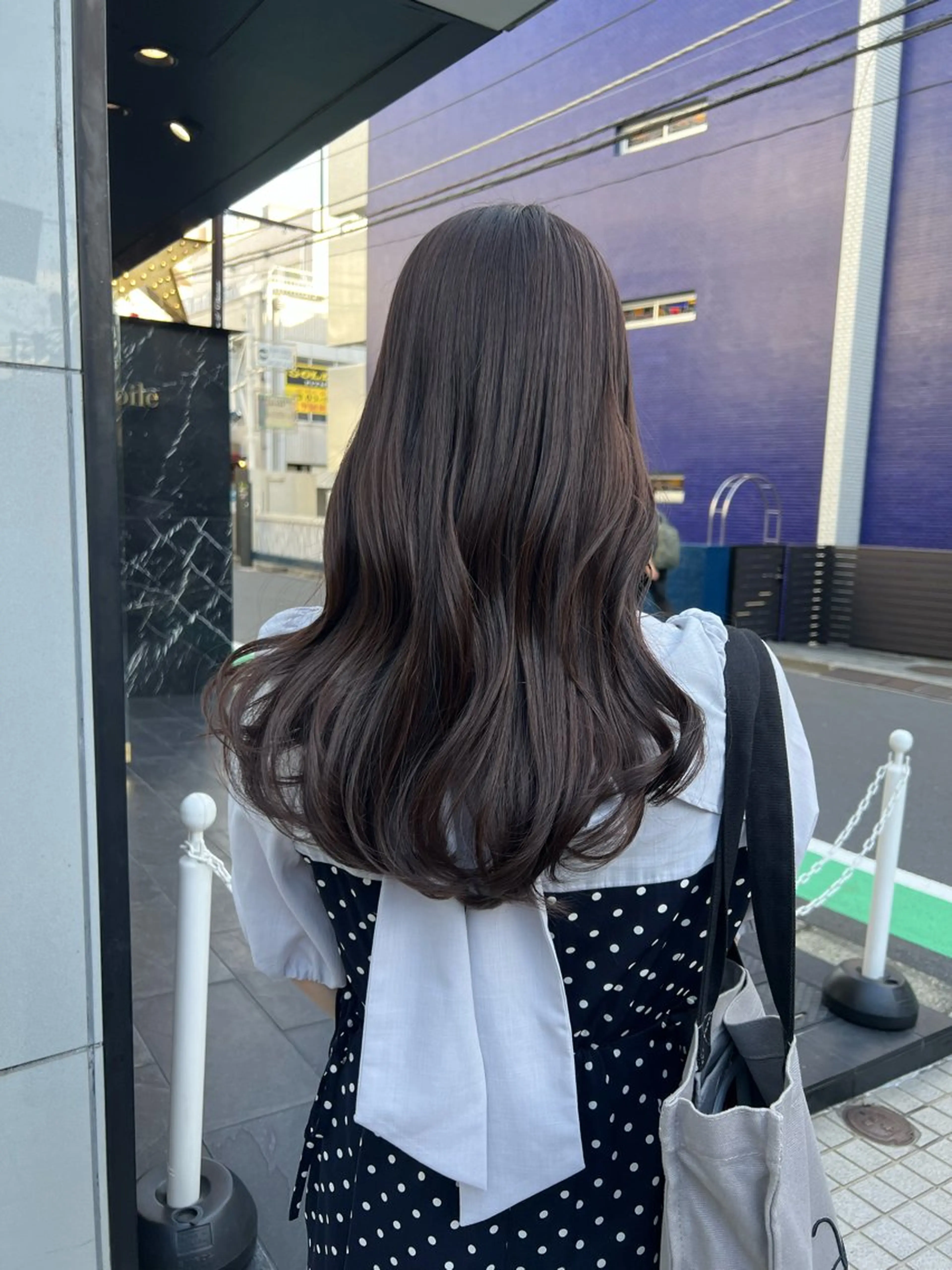 ロング カラー カット ヘアカラー トリートメント 似合わせヘア🫶🏻 つきいてるみのヘアスタイル