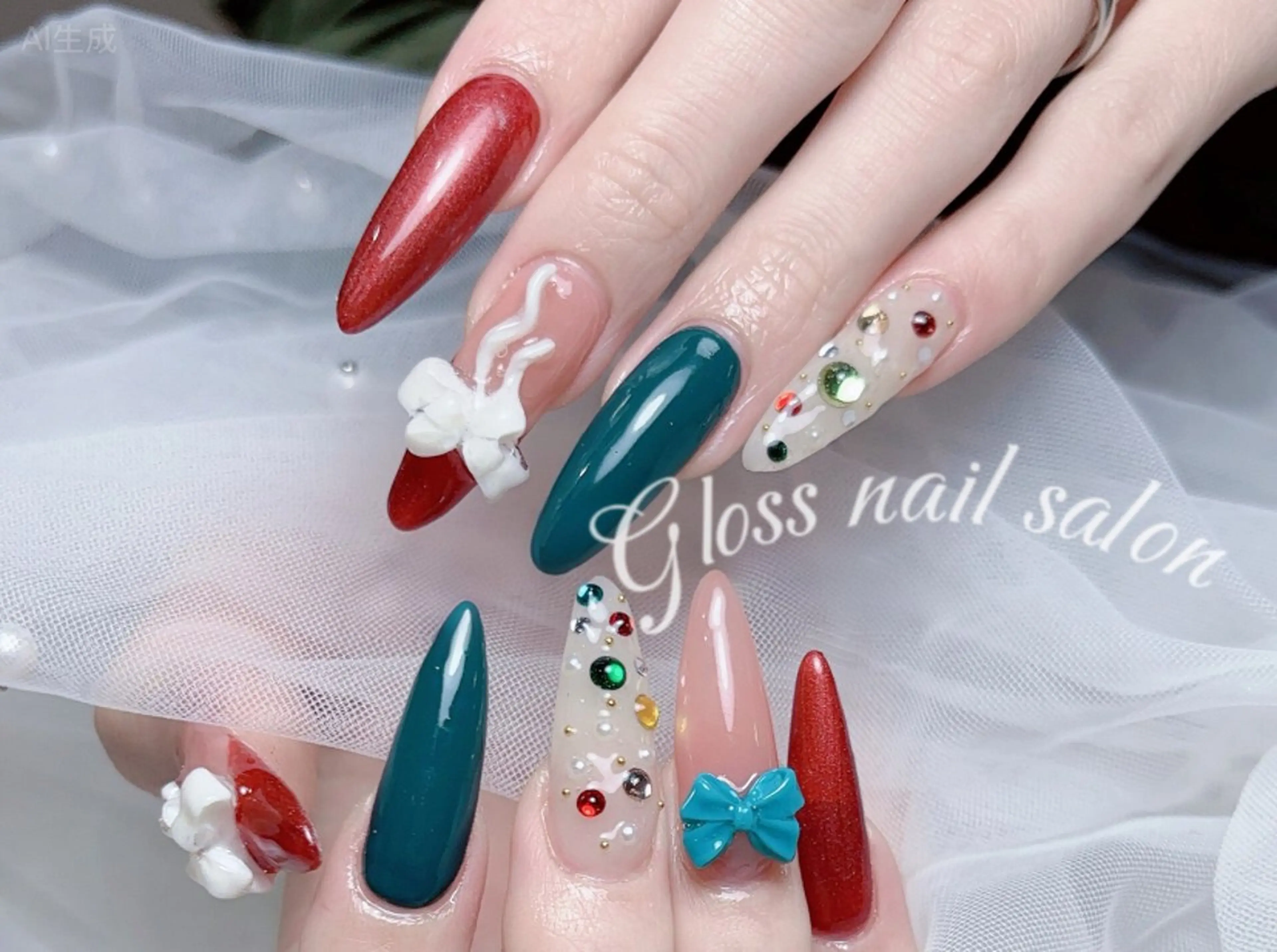 ネイル Gloss nail 💅yuna✨のネイルデザイン