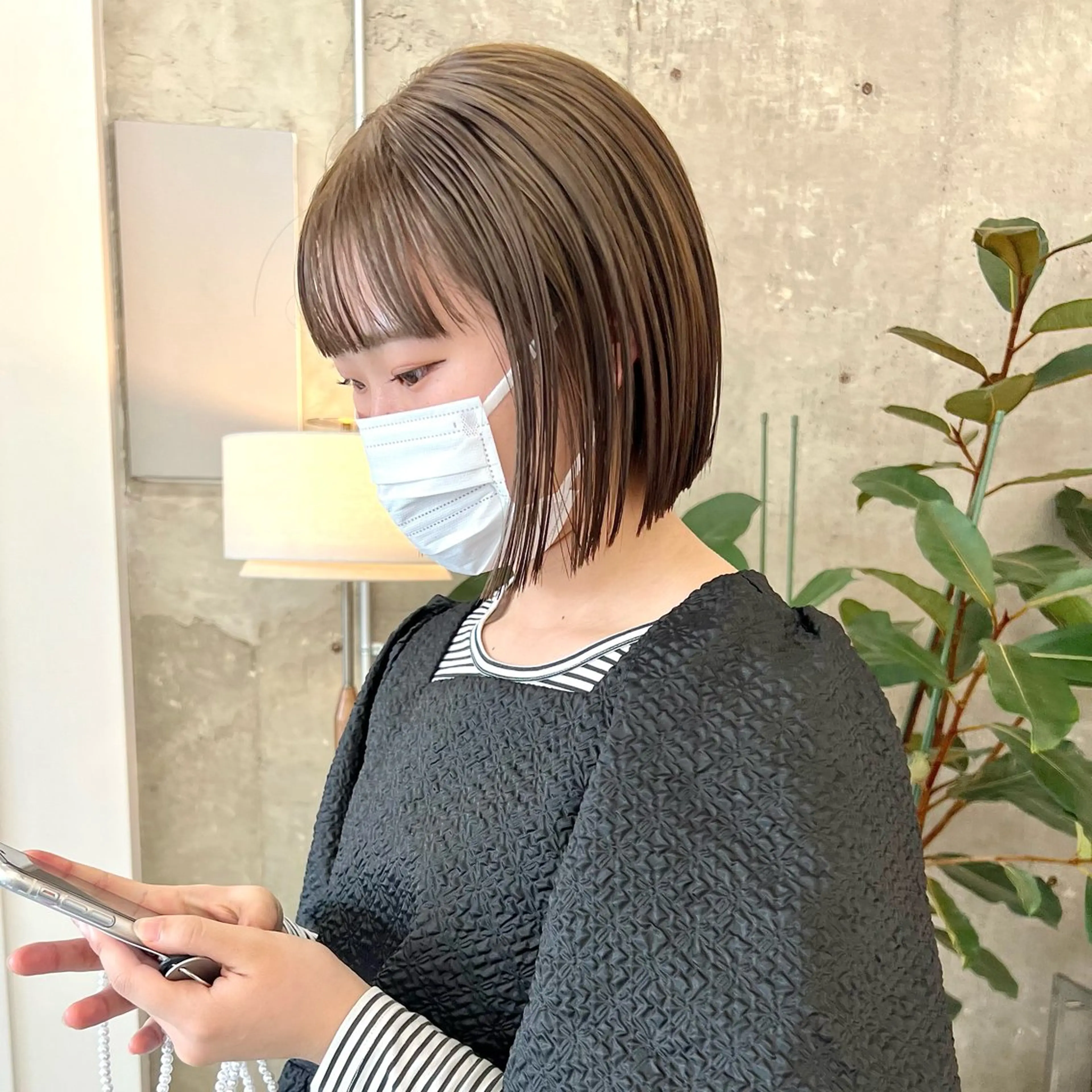 ショート カラー noe所属・ボブ/艶髪/栄/ 名古屋/COCOのヘアスタイル