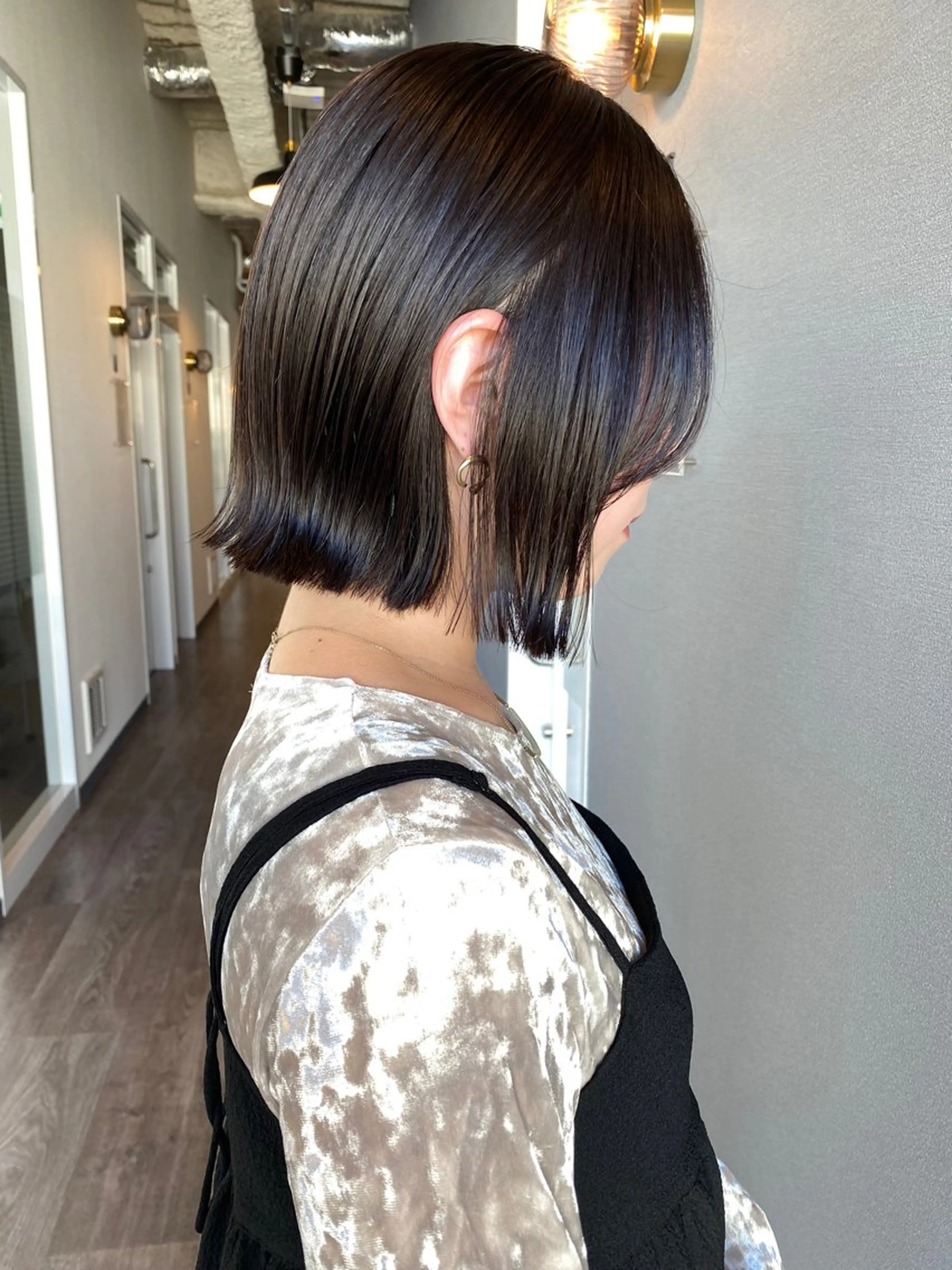 ミディアム カラー カット ヘアカラー トリートメント 似合わせカラーパーマ 🌿kitin米川のヘアスタイル