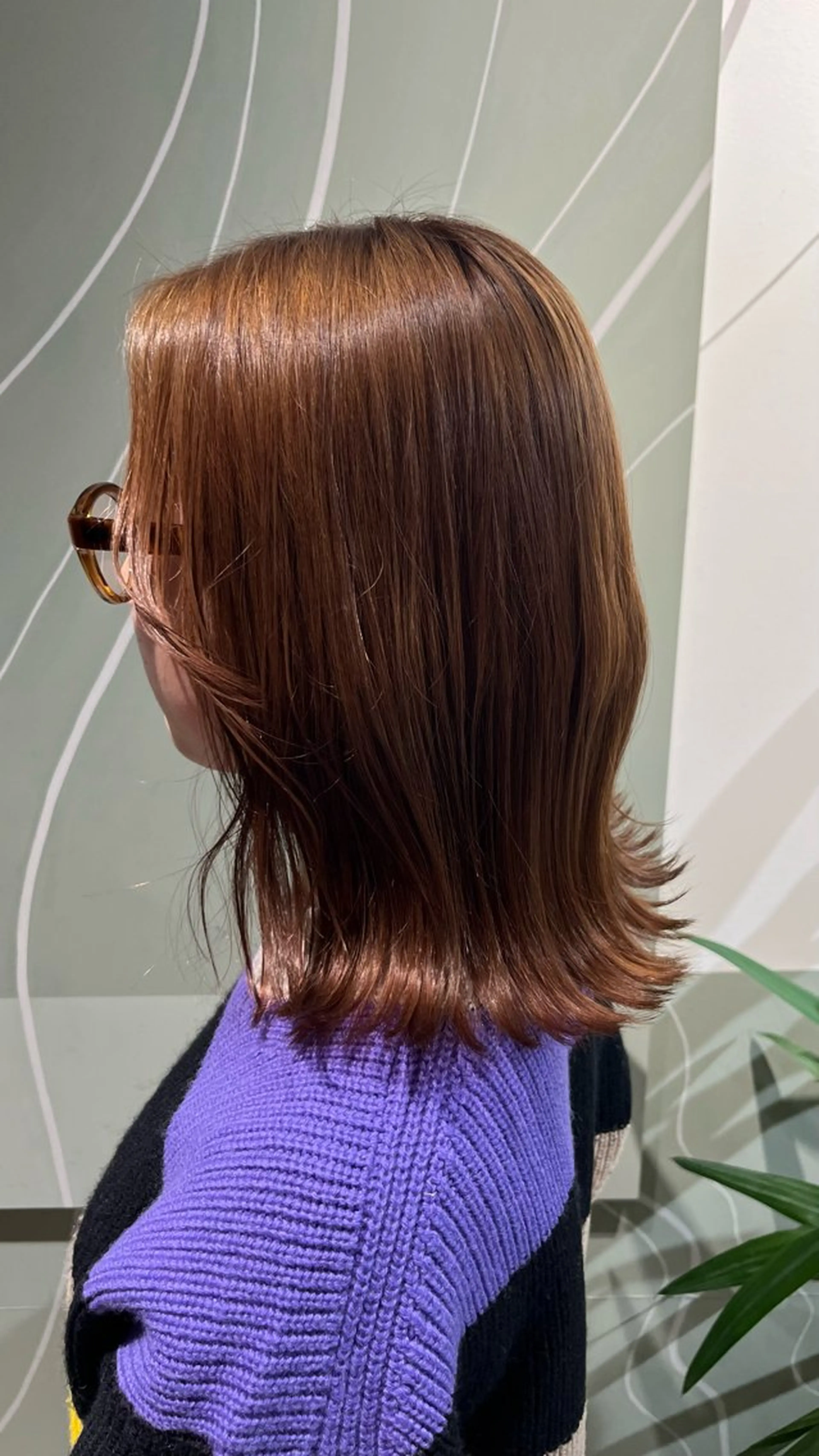 セミロング 鶴舞/透明感/リア ライズ/ いっとぅーのヘアスタイル