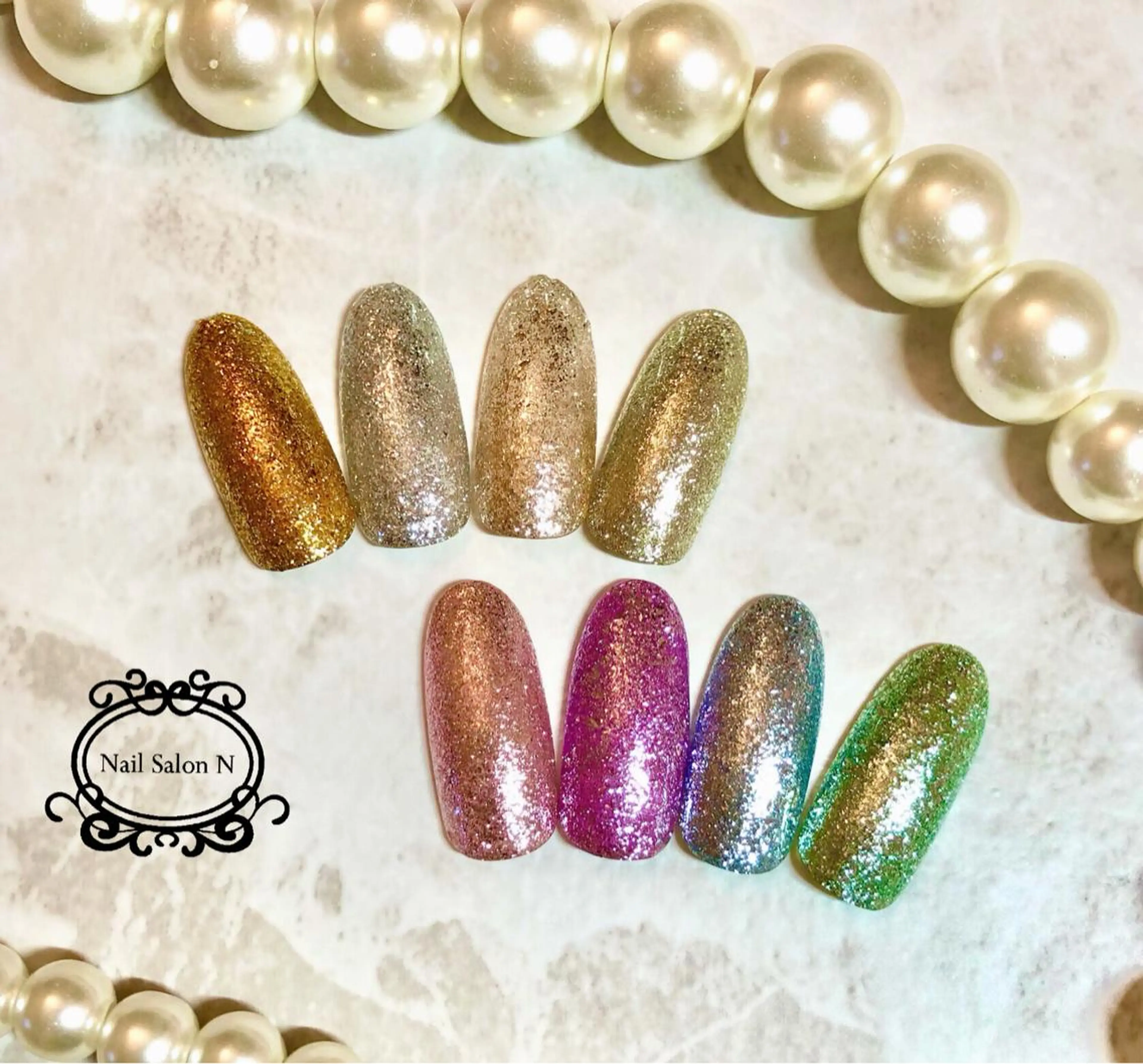 ネイル ラメ(グリッター) Nail Salon Nのネイルデザイン