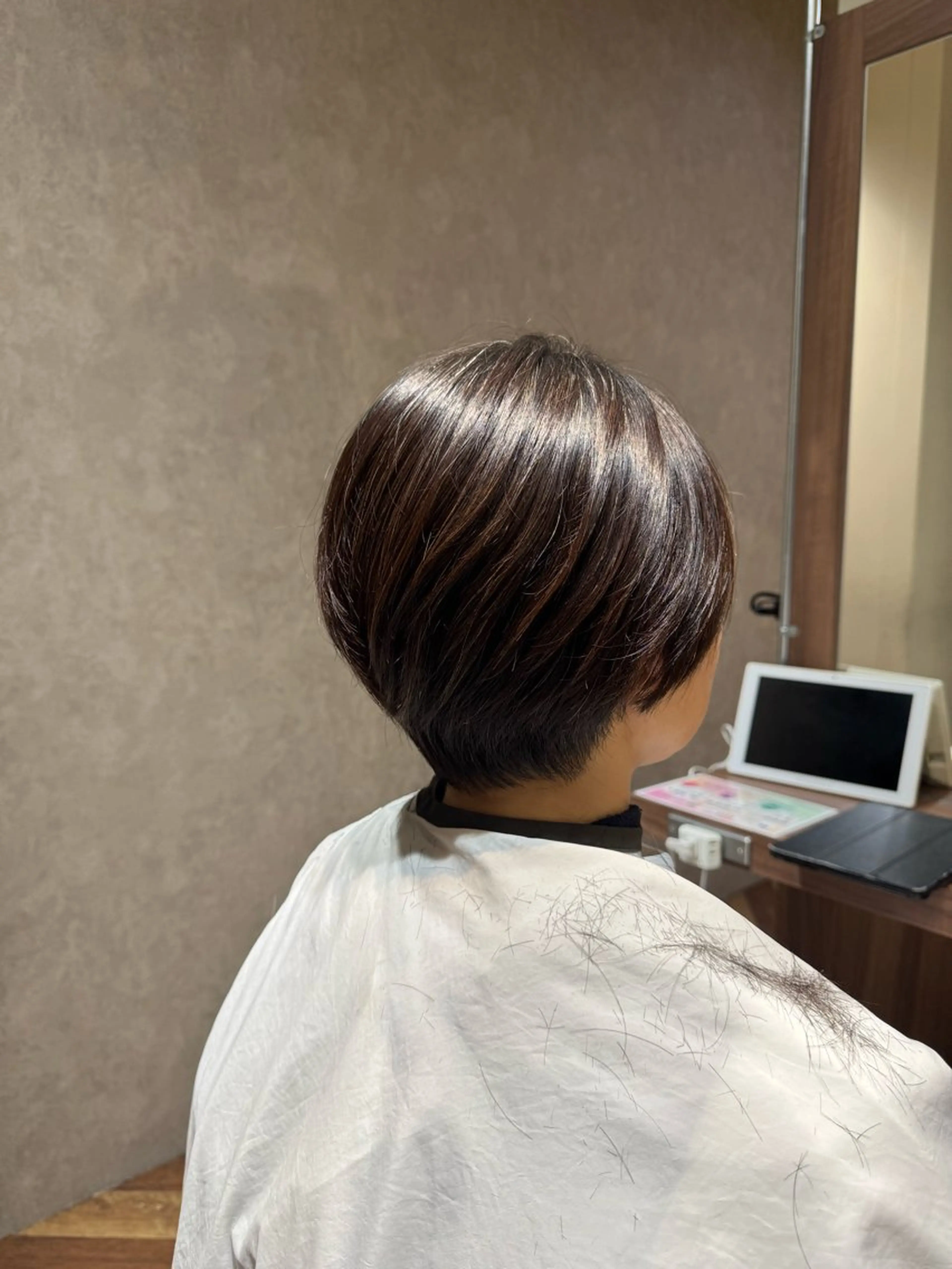 ショート REN モデル募集中のヘアスタイル