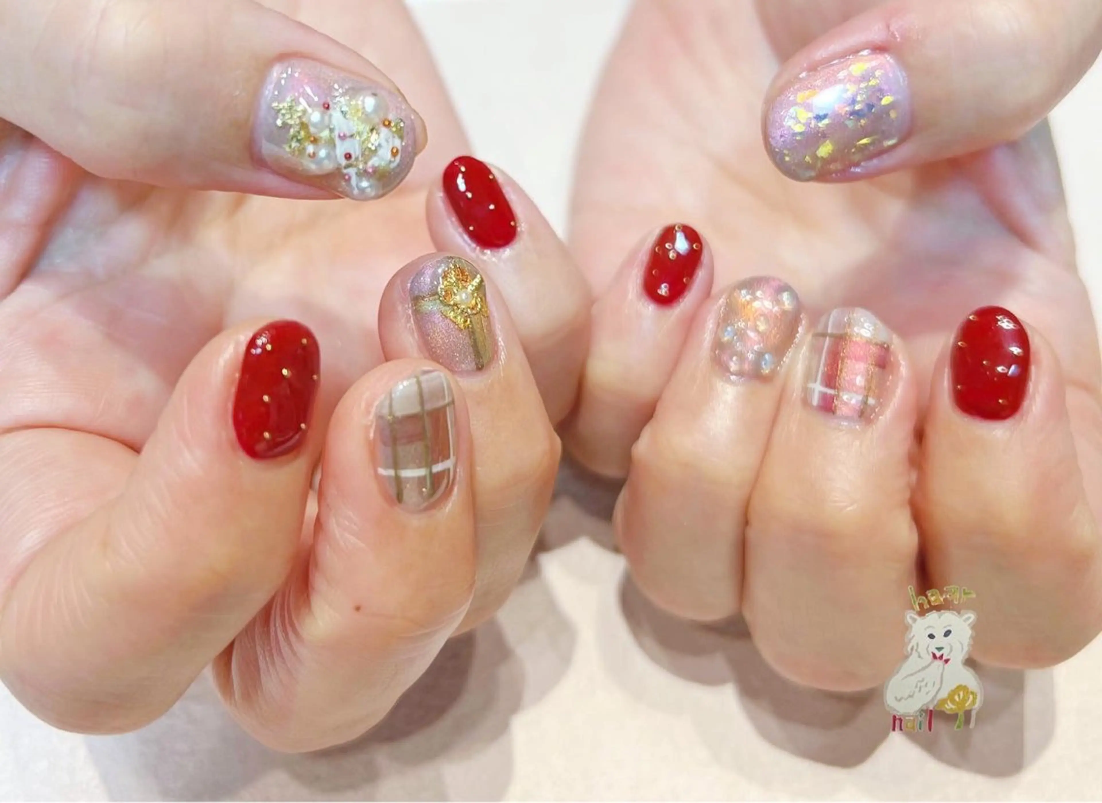 ネイル ハンドネイル 深田 加代のネイルデザイン