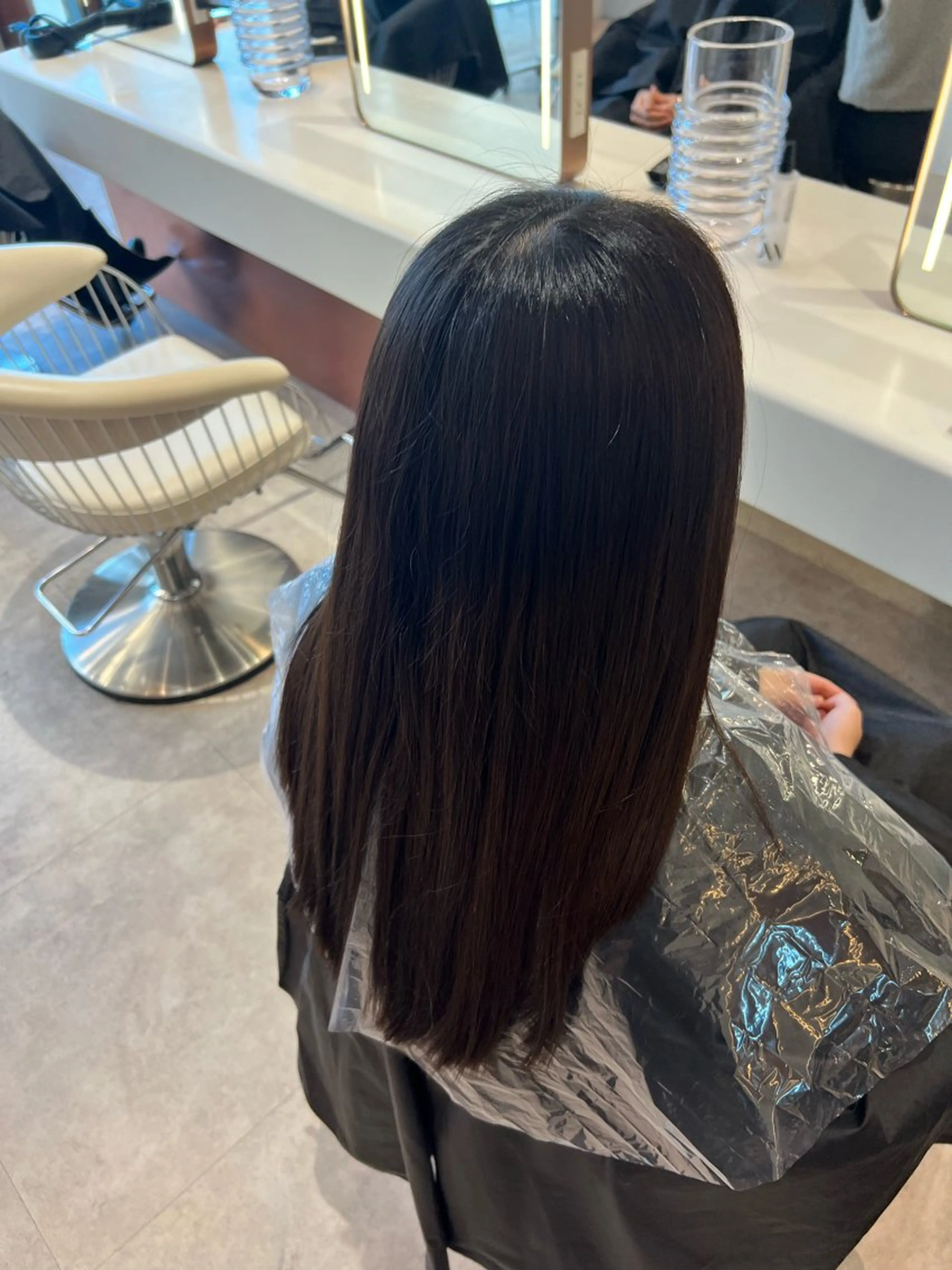 ミディアム カラー ✨髪質改善 縮毛矯正 艶髪 立川 コウキ✨のヘアスタイル