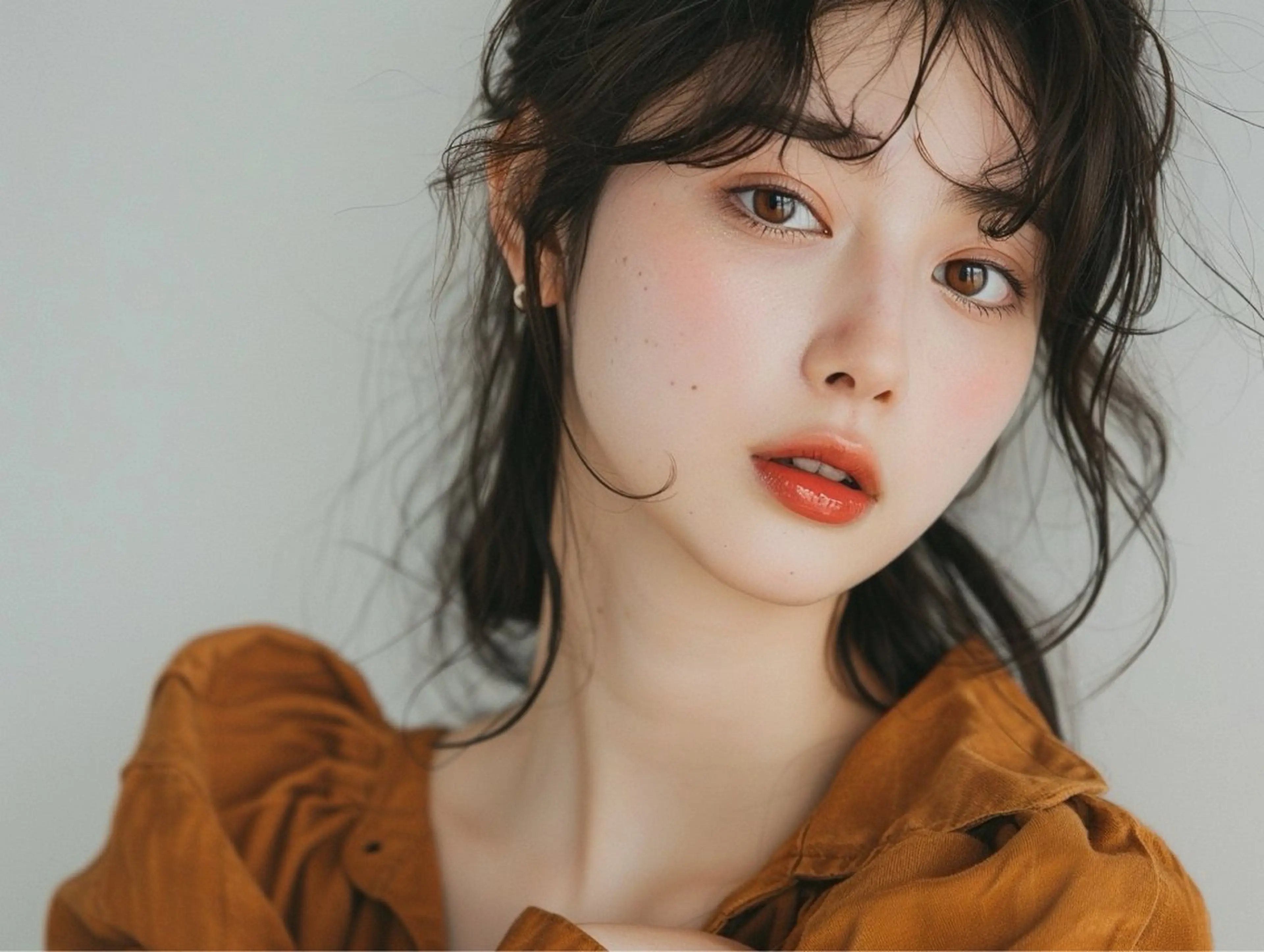 ロング カットカラーパーマ 募集／Otohaのヘアスタイル