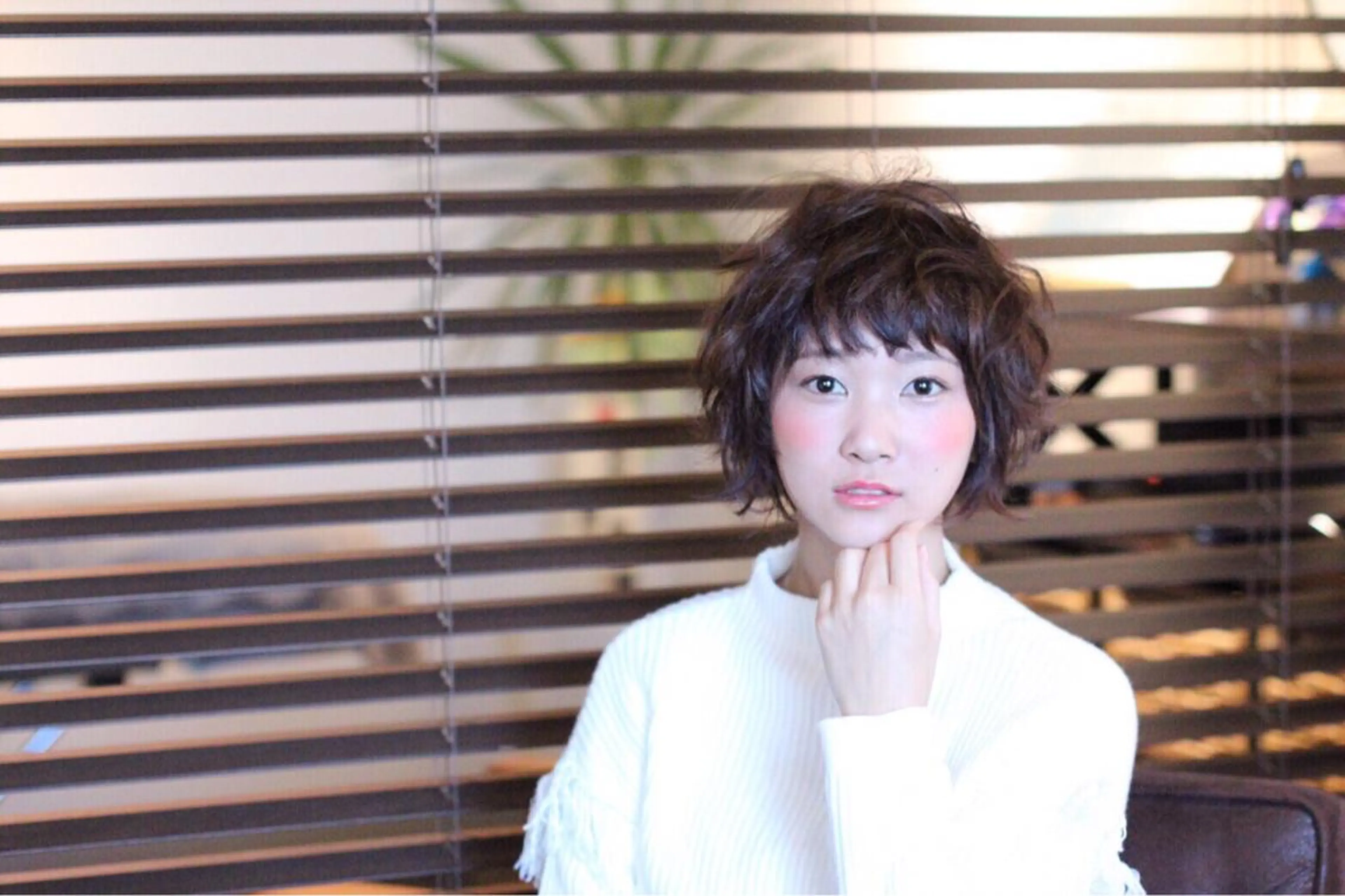 ショート カラー パーマ le jardin (ルジャルダン)八王子所属・高山 佳大のヘアスタイル