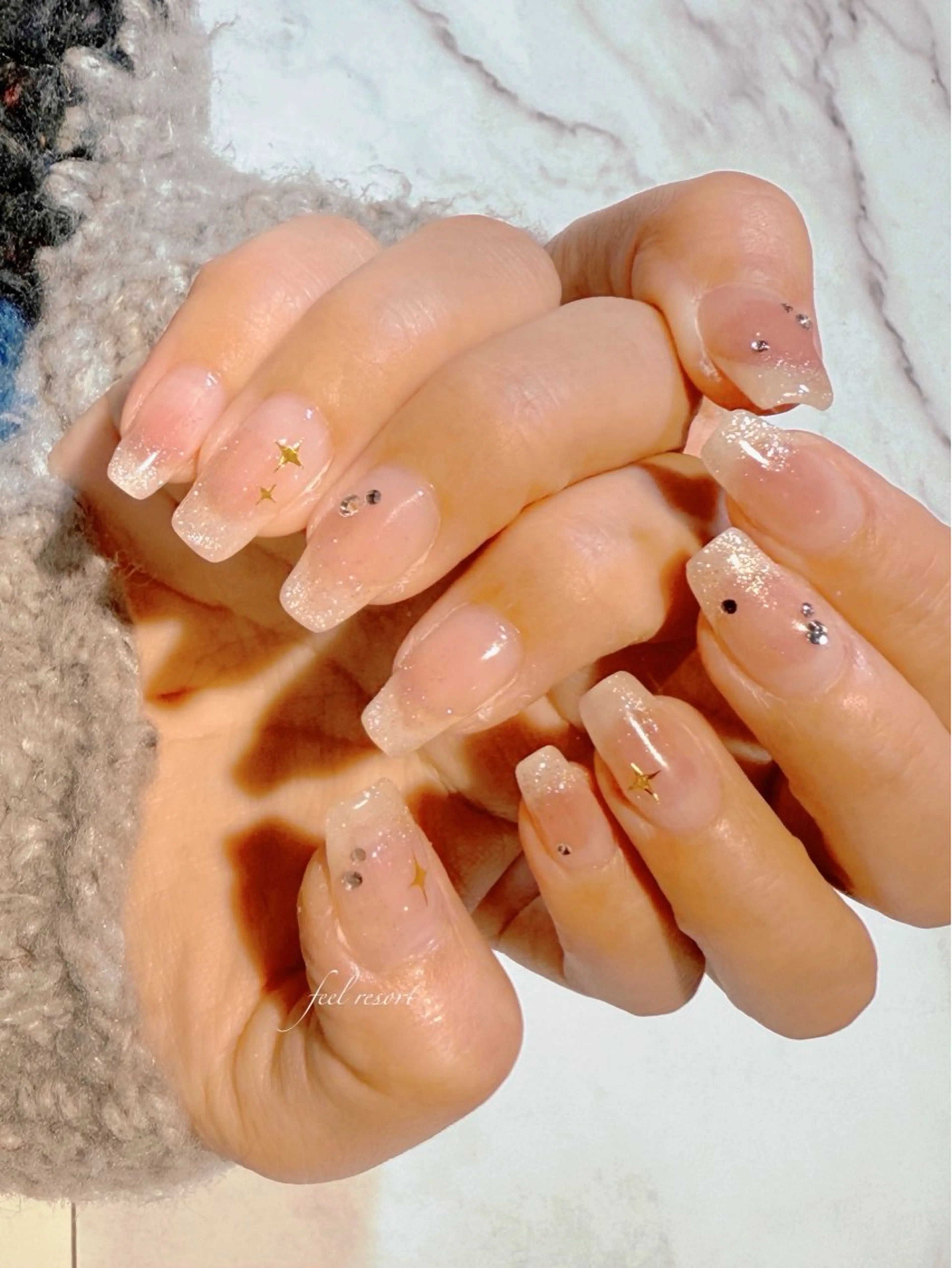 ネイル チークネイル 長さ出し フットネイル フレンチネイル ジェルネイル ハンドネイル Lien（リアン） 銀座駅6分のネイルデザイン