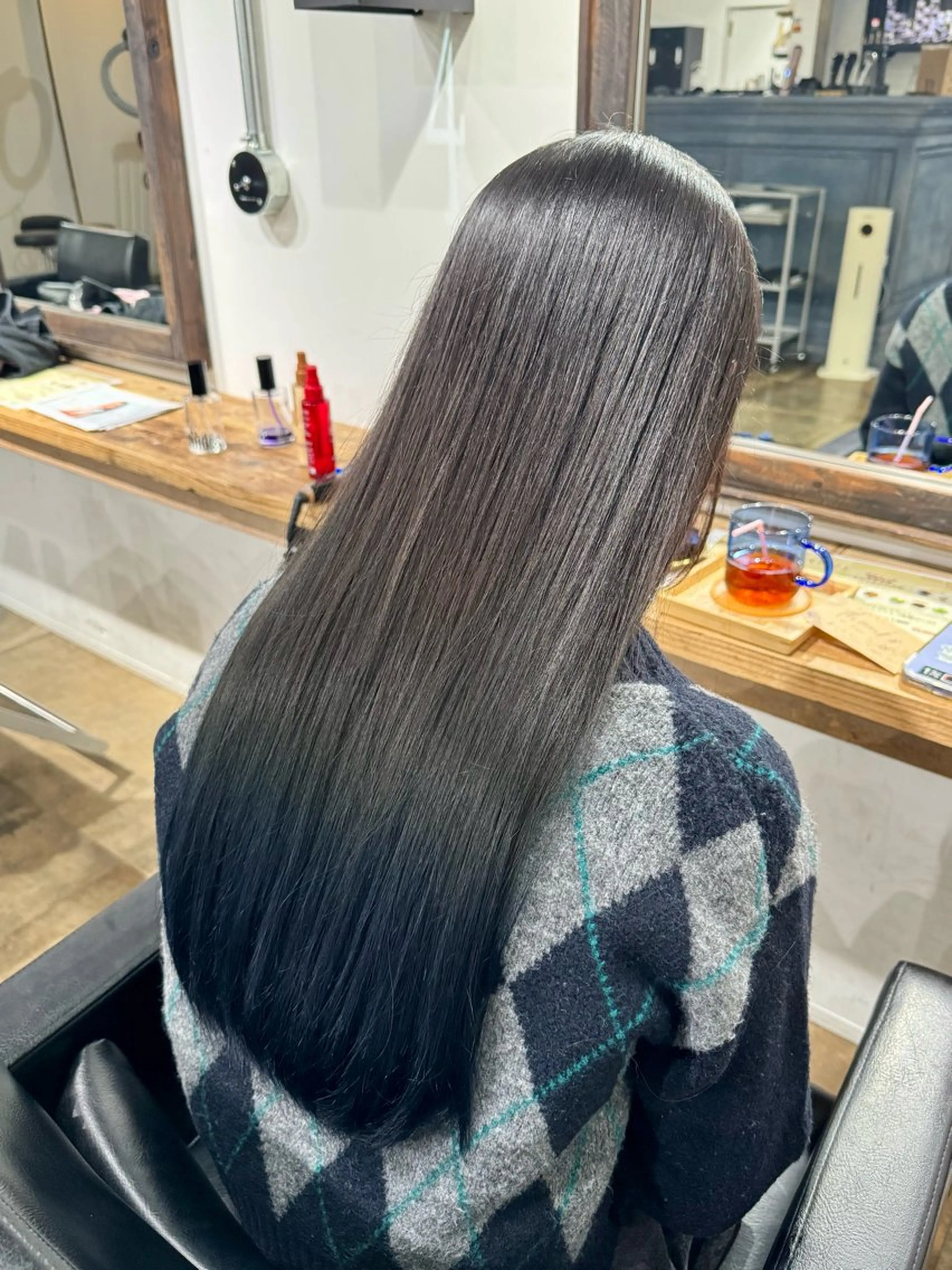 ロング カラー qin所属・qin／ 天海／Amamiのヘアスタイル