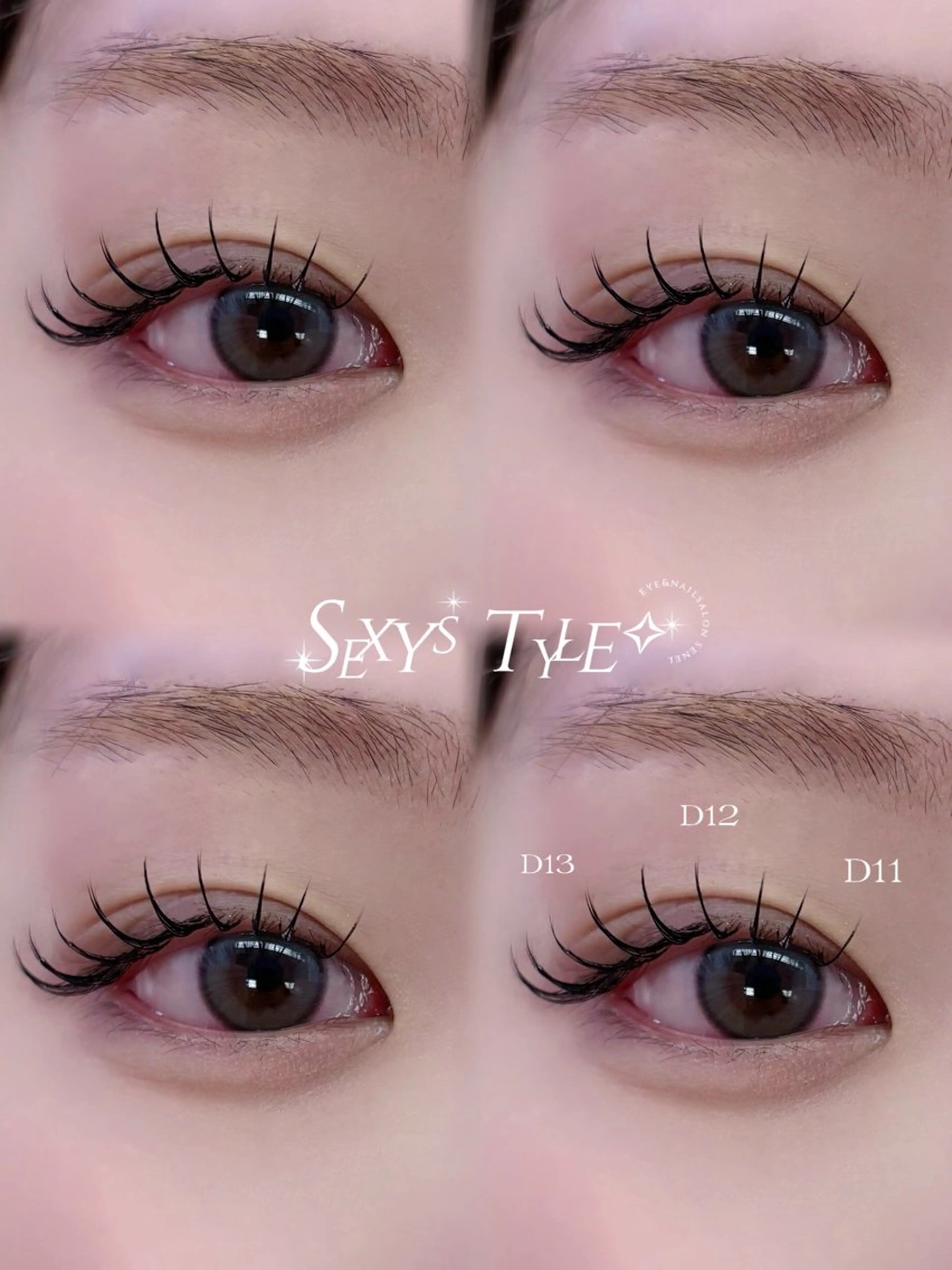 マツエク・マツパ milimili所属・𝐍𝐀𝐍𝐀 ⟡.·のマツエク・マツパデザイン