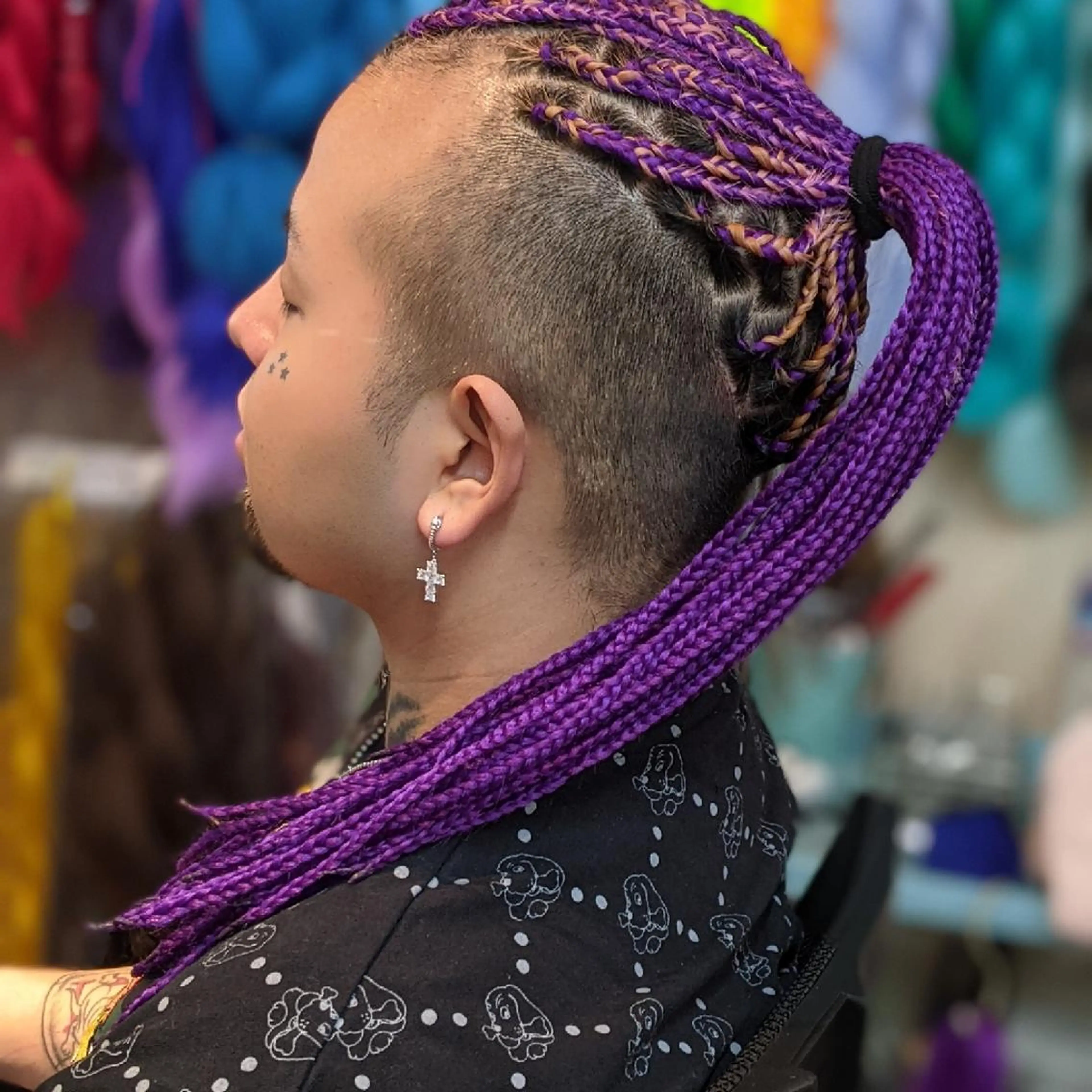 ロング メンズ ロング エクステ scamp ★のヘアスタイル