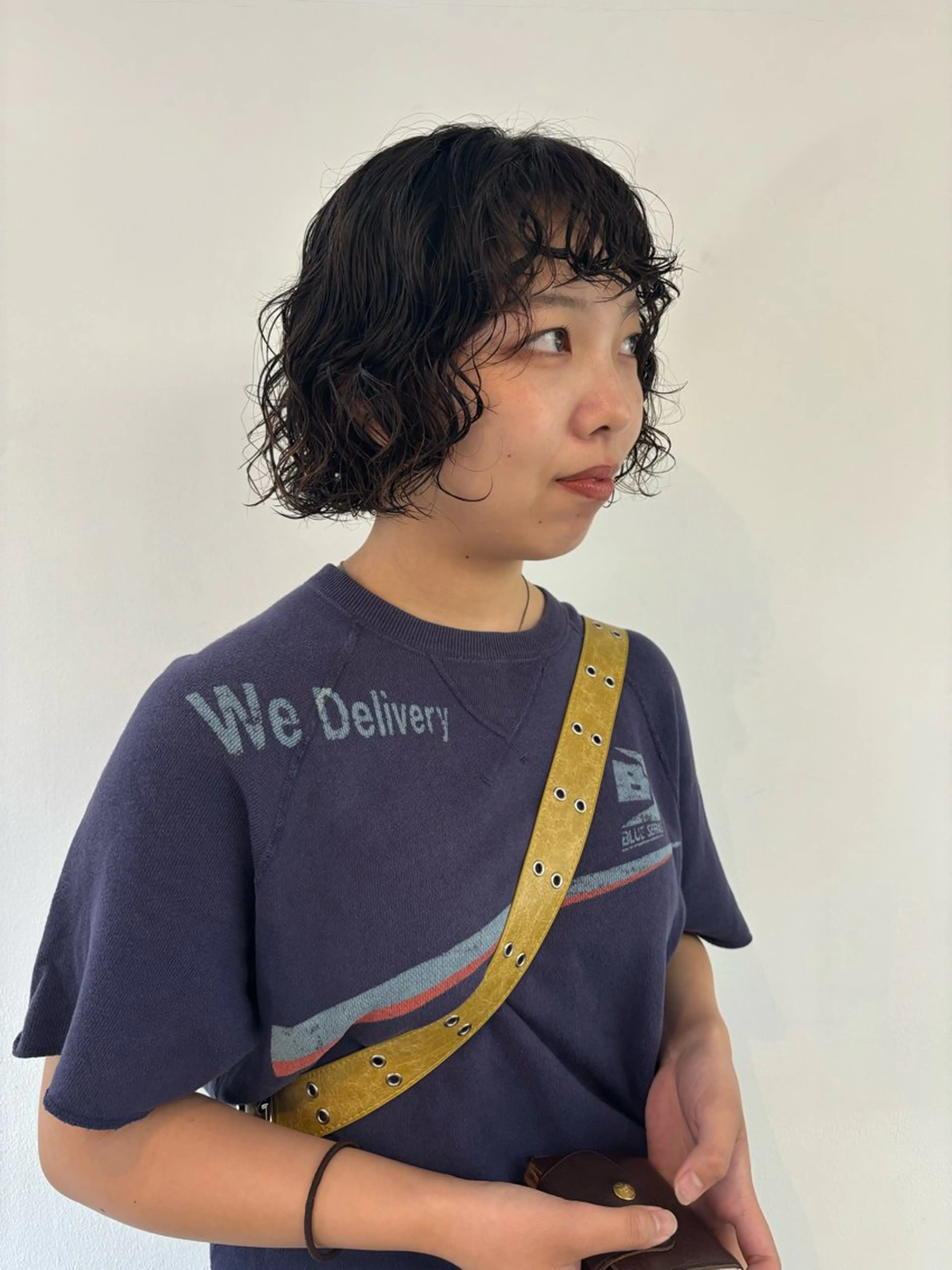 ショート パーマ パーマ sakura🌸 レイヤー/韓国ヘアのヘアスタイル