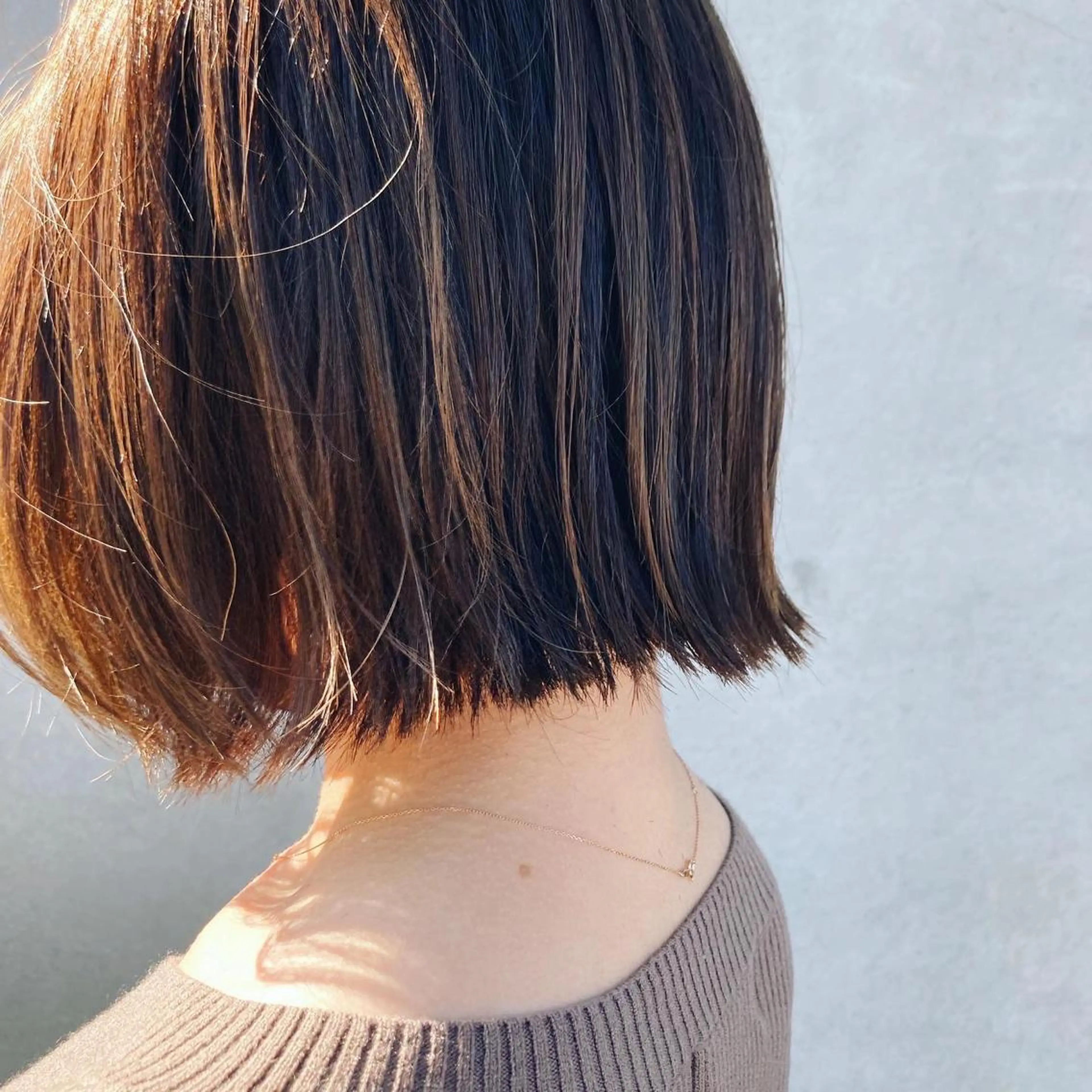 ショート 切りっぱなしボブ ボブ 今井 啓太/縮毛矯正のヘアスタイル