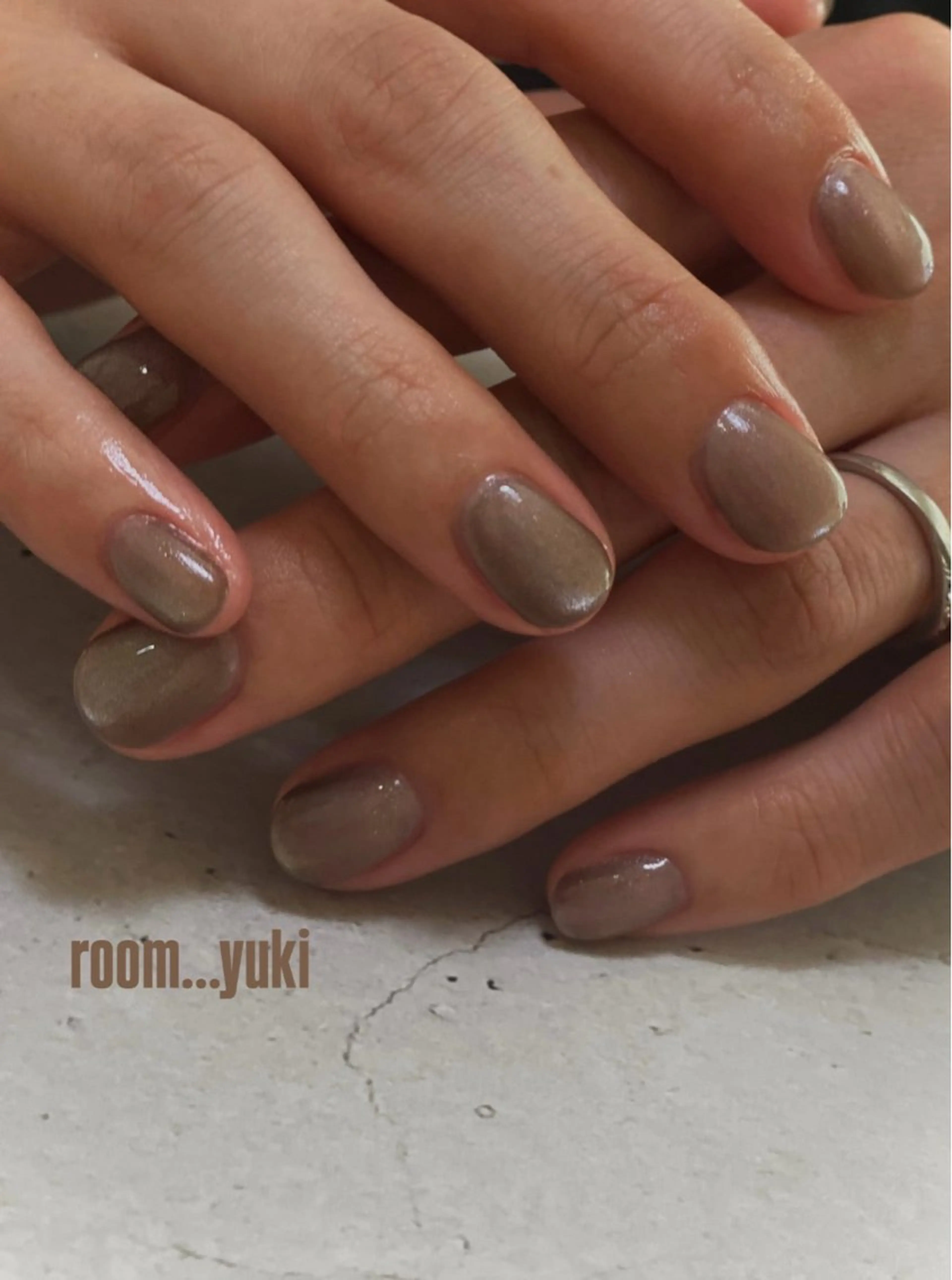 ネイル マグネットネイル ネイルモデル募集 RooM_yukiのネイルデザイン